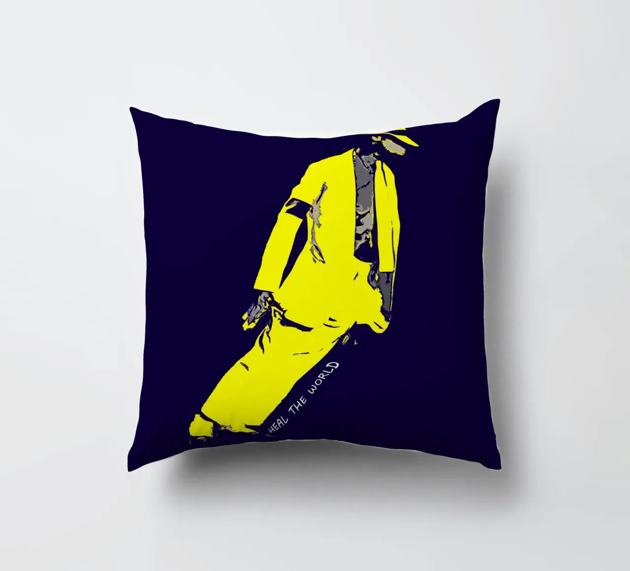 Guarisci il mondo di MJ cuscino da neonartroom