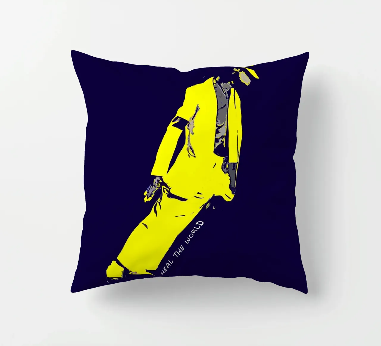 Guarisci il mondo di MJ cuscino da neonartroom