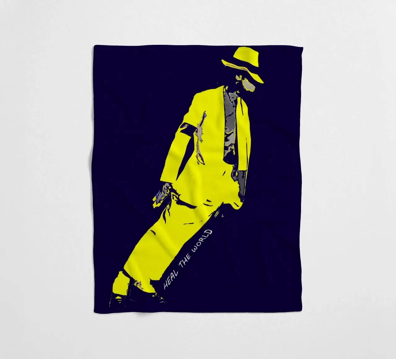 Guarisci il mondo di MJ coperta in pile da neonartroom