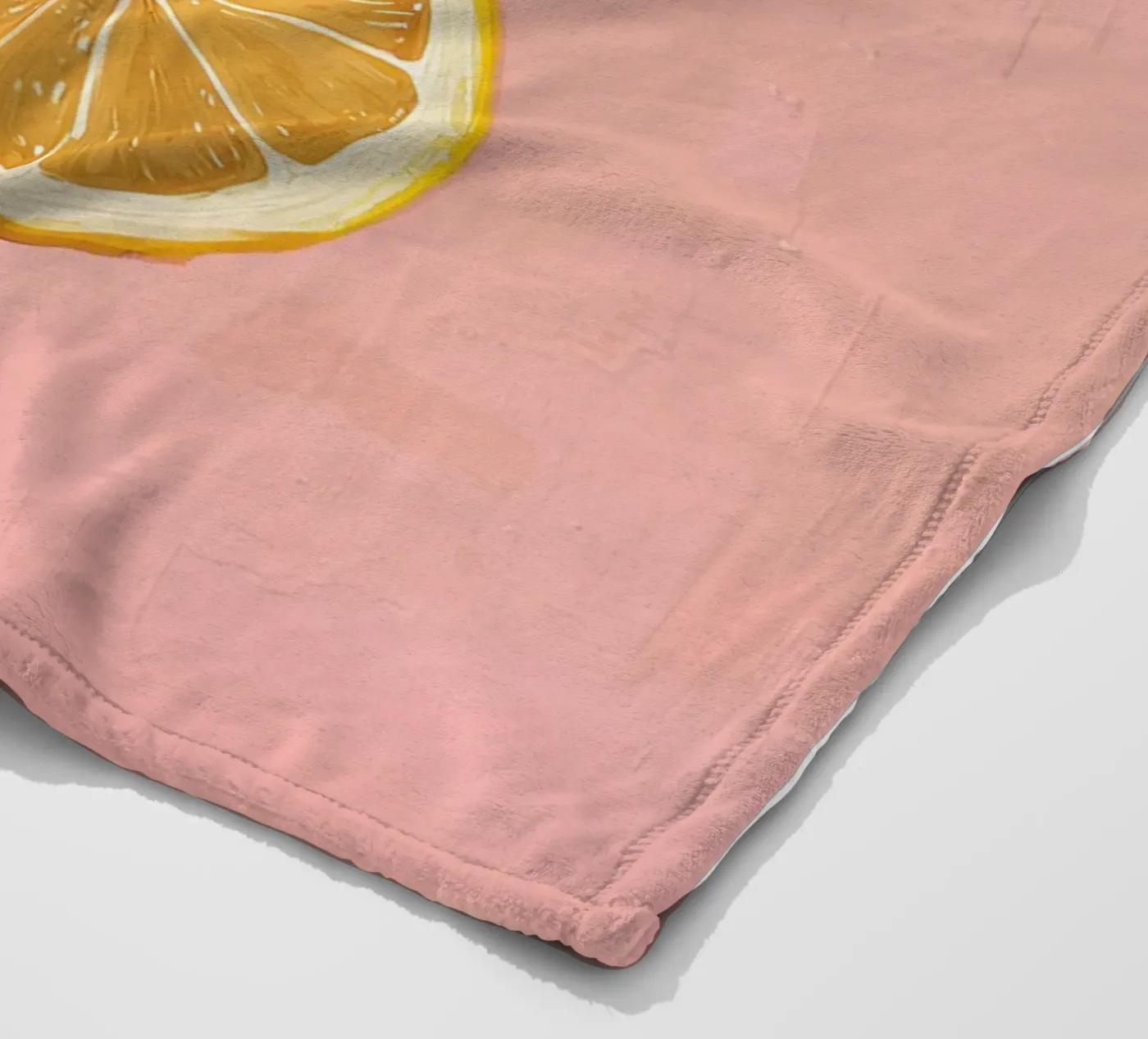 LEMON Fleecedecke von ilustration sofia doyle