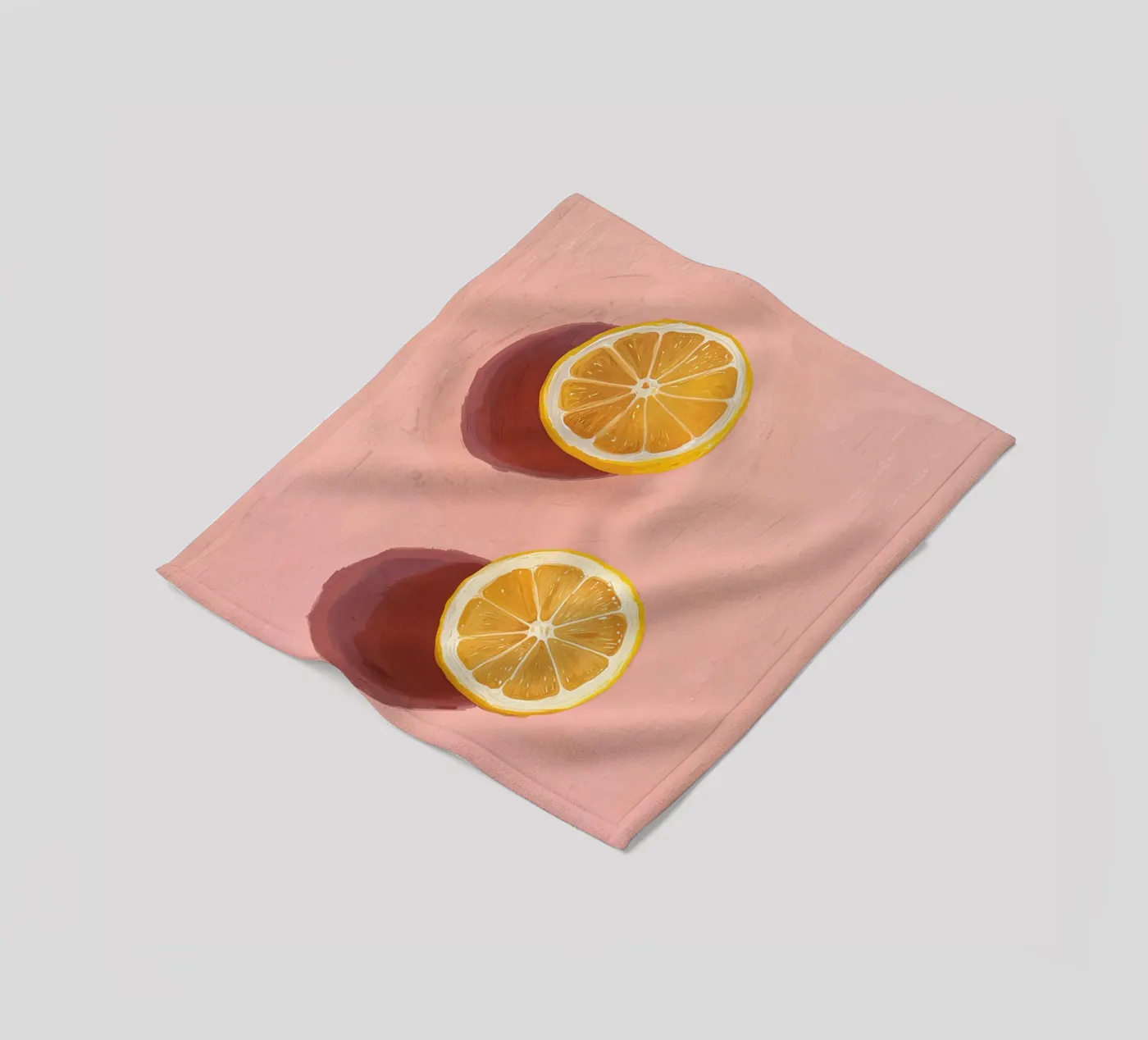 LEMON Fleecedecke von ilustration sofia doyle