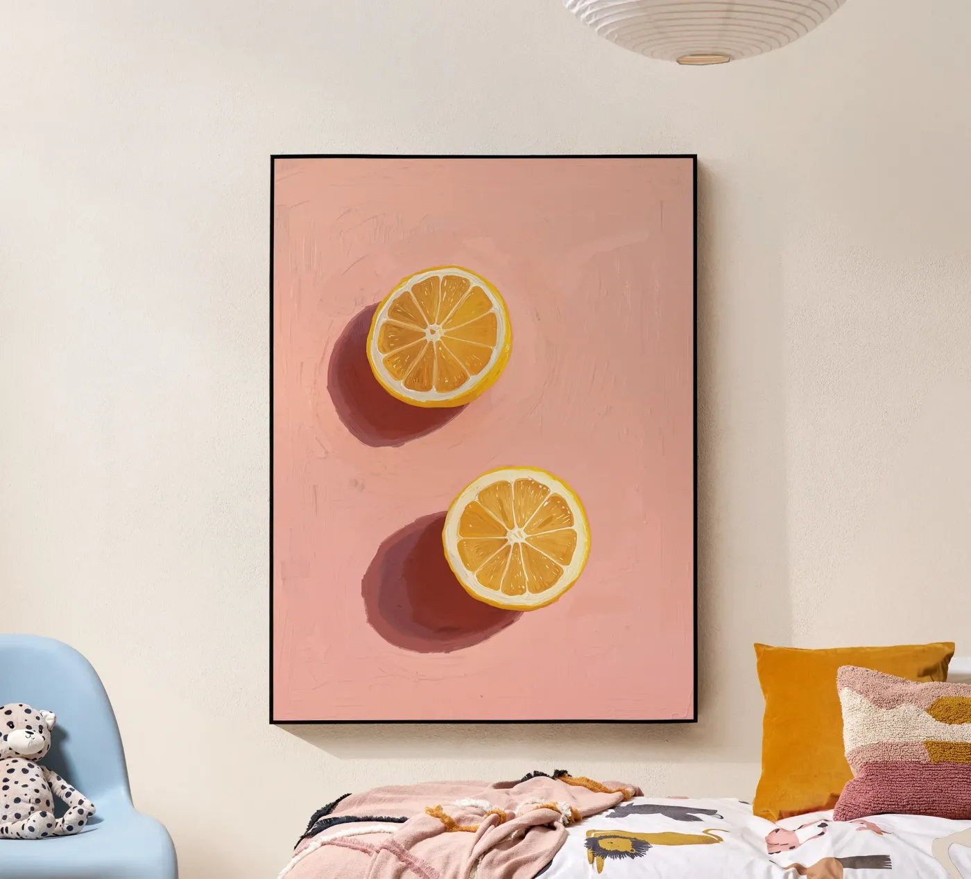 LEMON plexiglas de ilustration sofia doyle