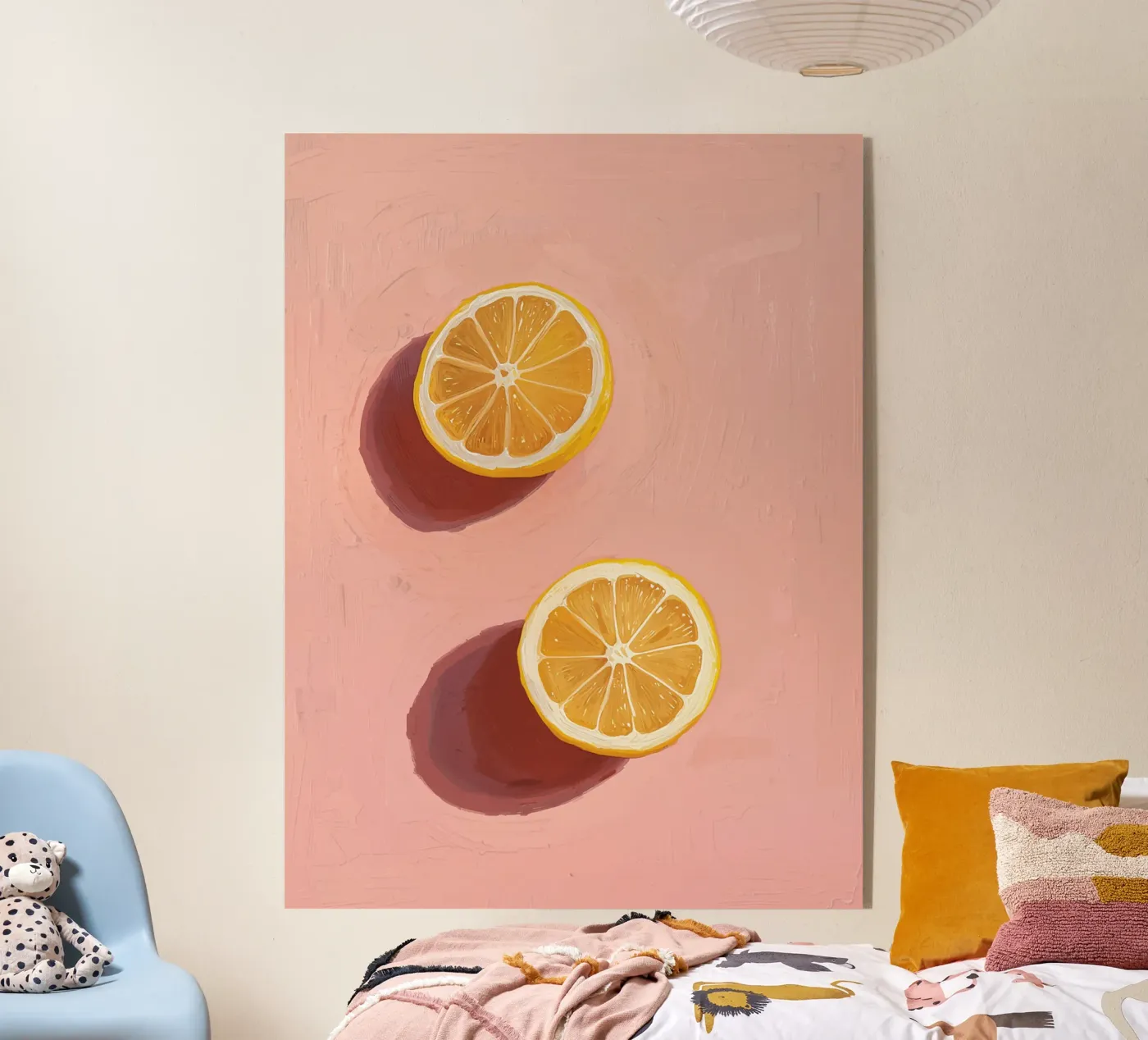 LEMON plexiglas de ilustration sofia doyle