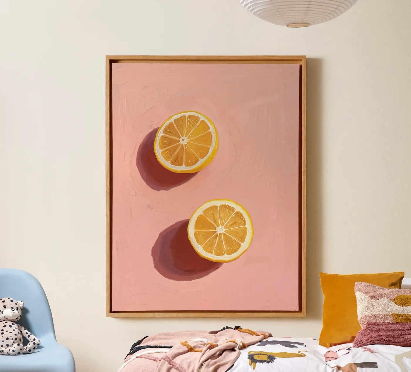 LEMON tela da ilustration sofia doyle