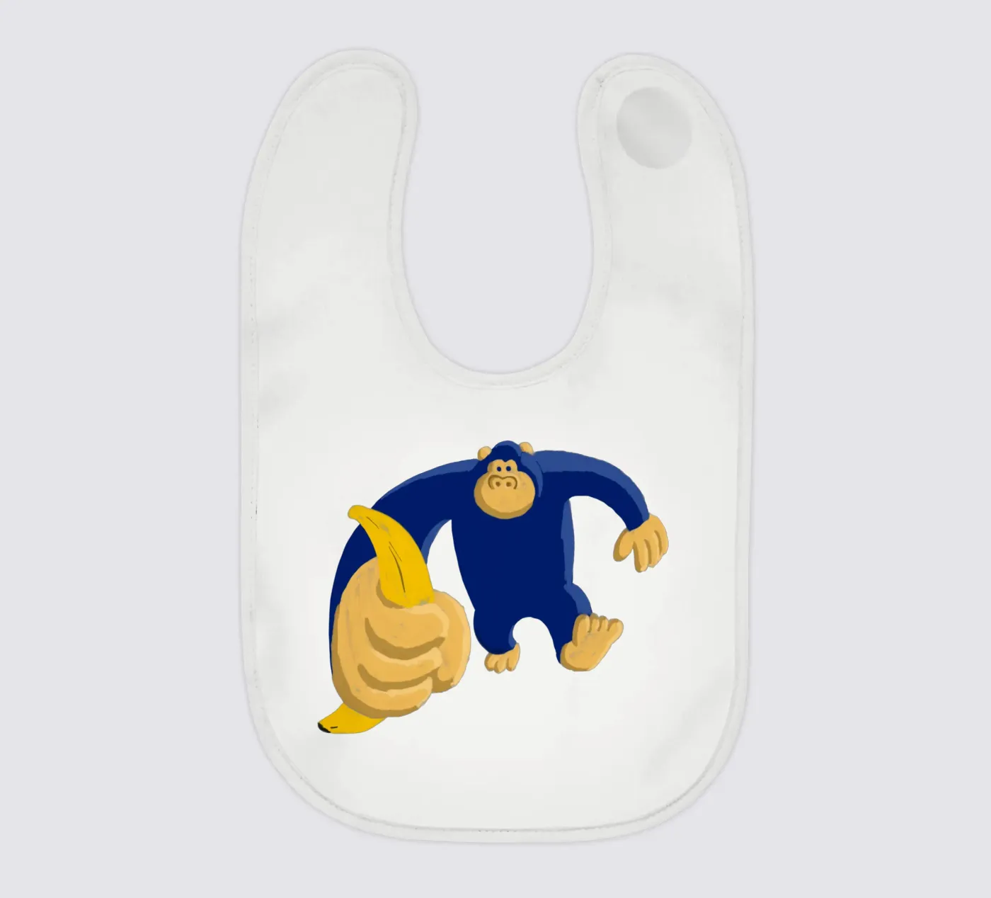 Gorilla blu bavaglino da Asobōze