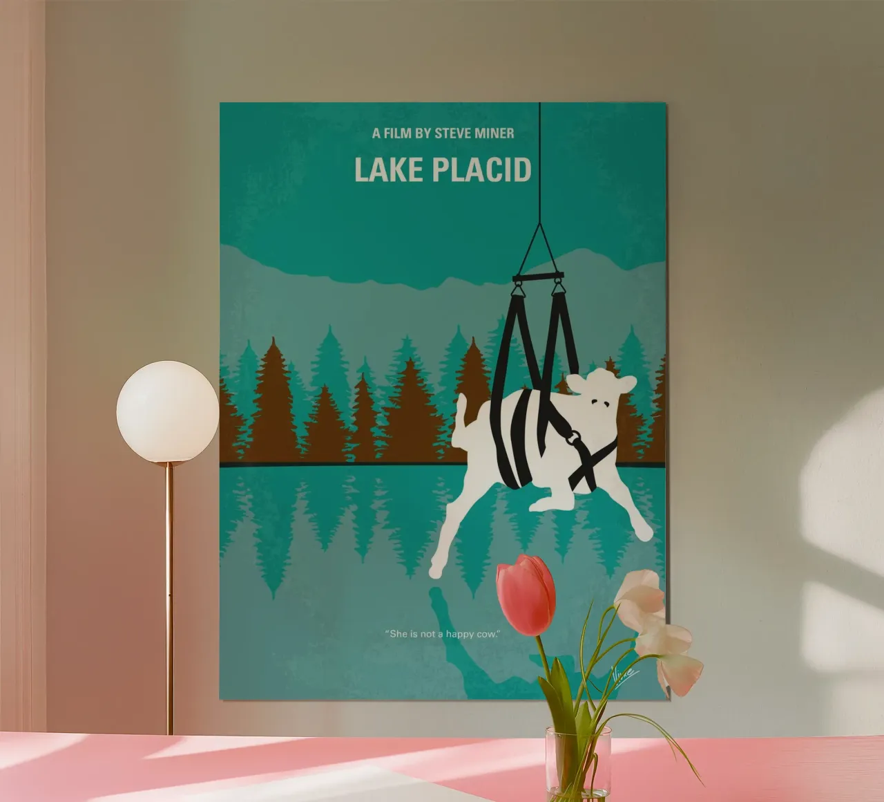 No944 My Lake Placid minimal movie poster poster da Chungkong
