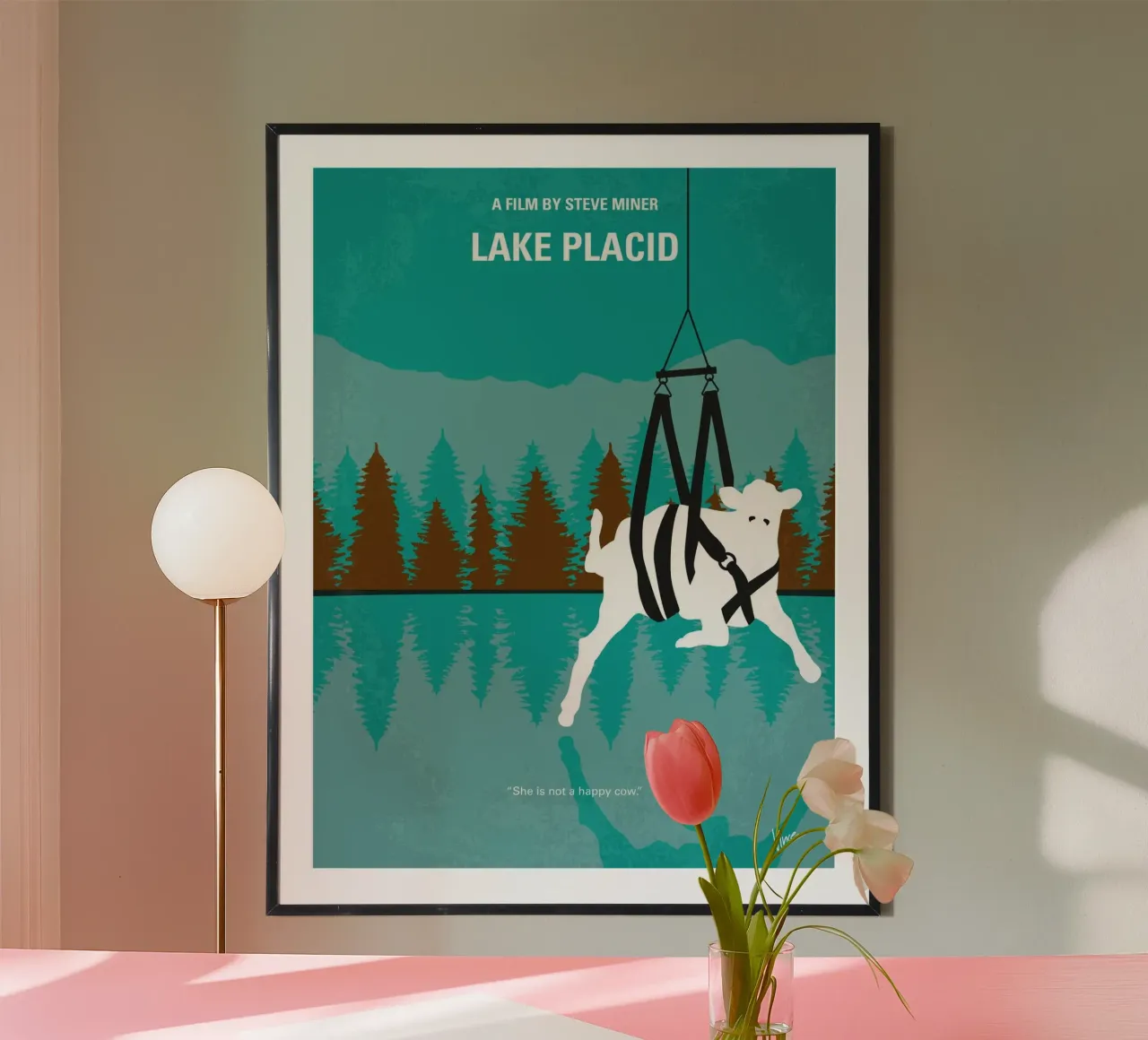 No944 My Lake Placid minimal movie poster poster da Chungkong