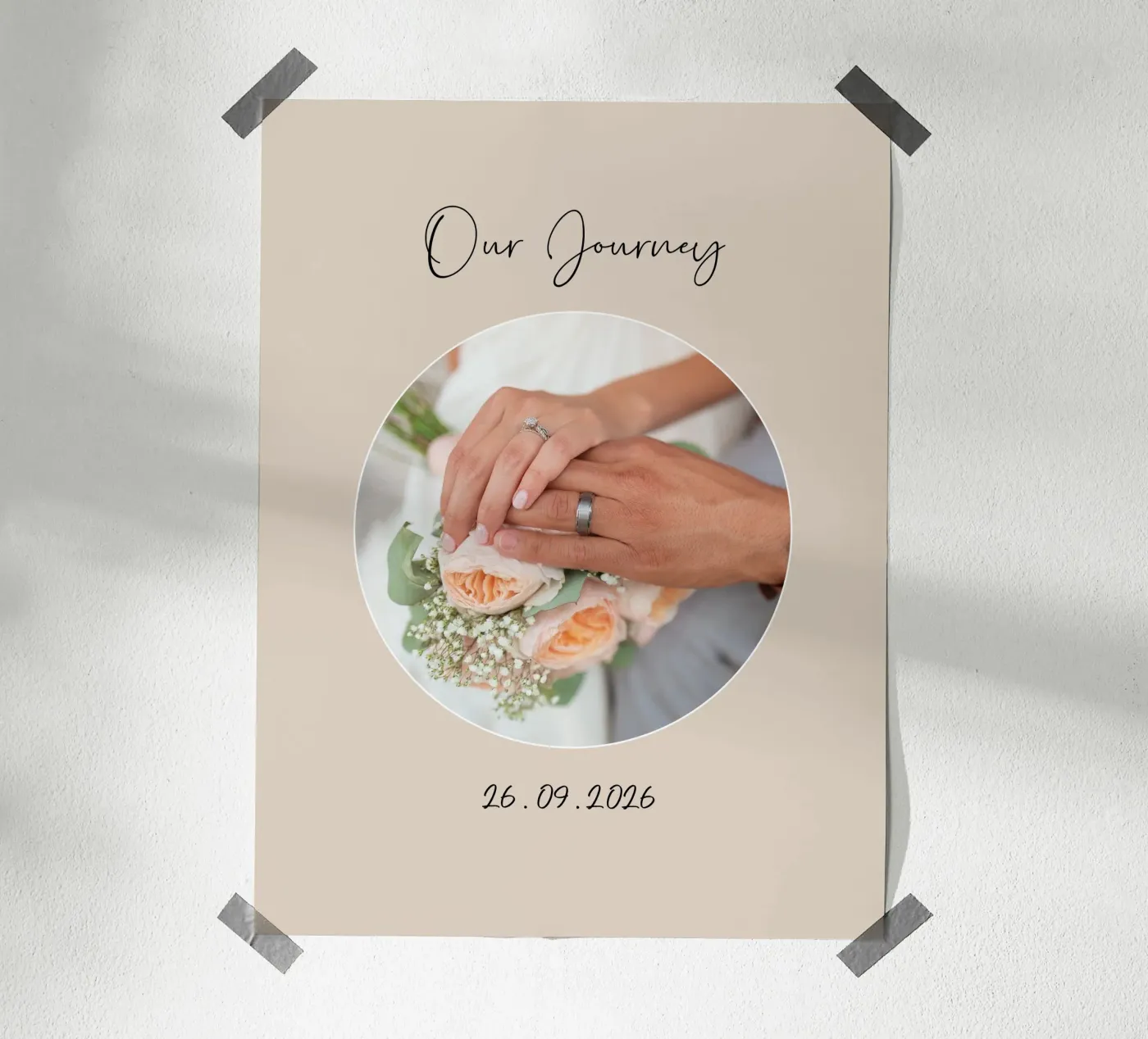Our Journey poster da zeitfuerkrimsundkrams