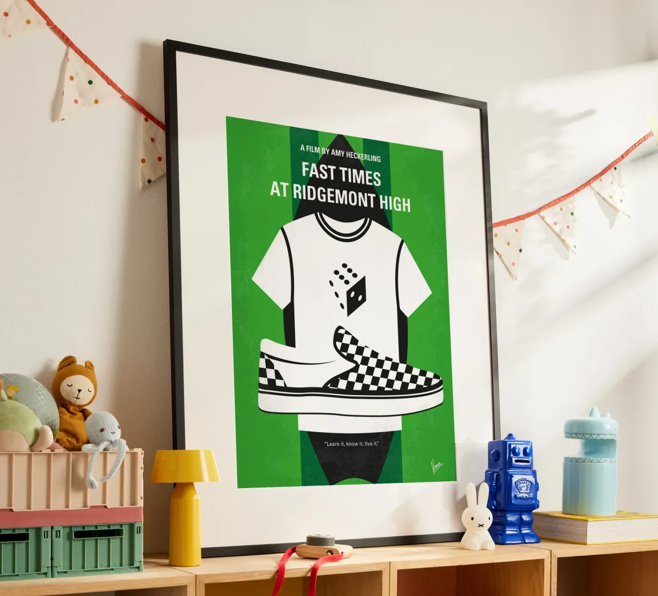 No946 My Fast Times at Ridgemont High minimal movie poster poster de Chungkong