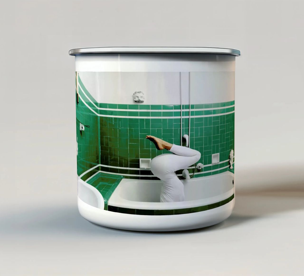 Madrid #7 tazza in smalto da The Urban Yoga