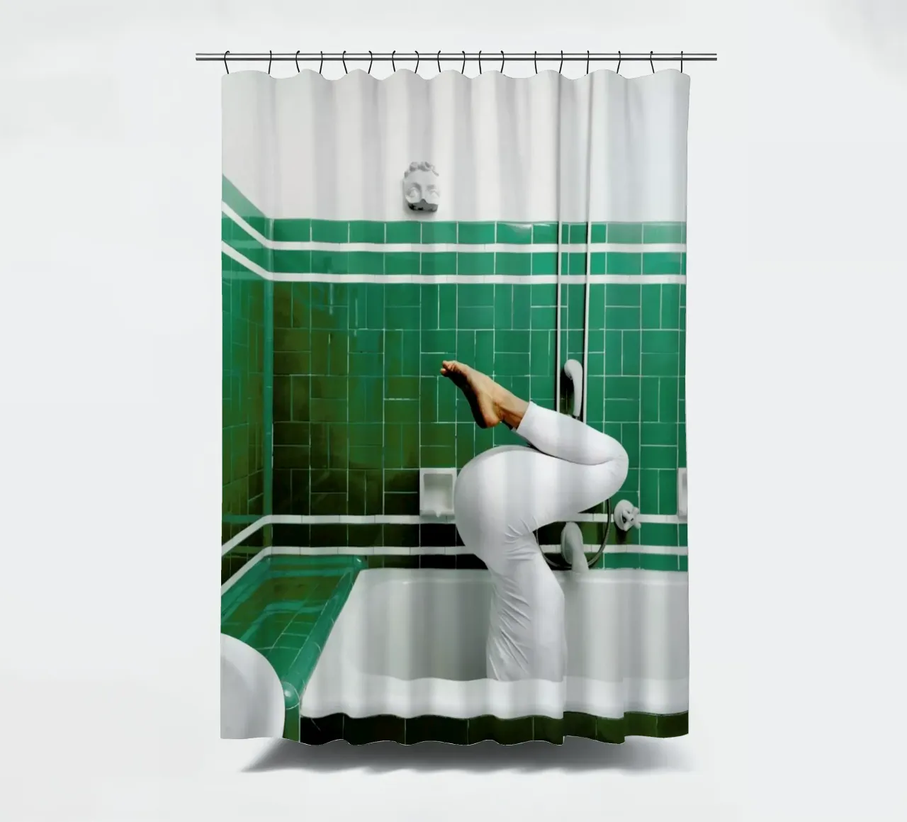 Madrid #7 tenda da doccia da The Urban Yoga
