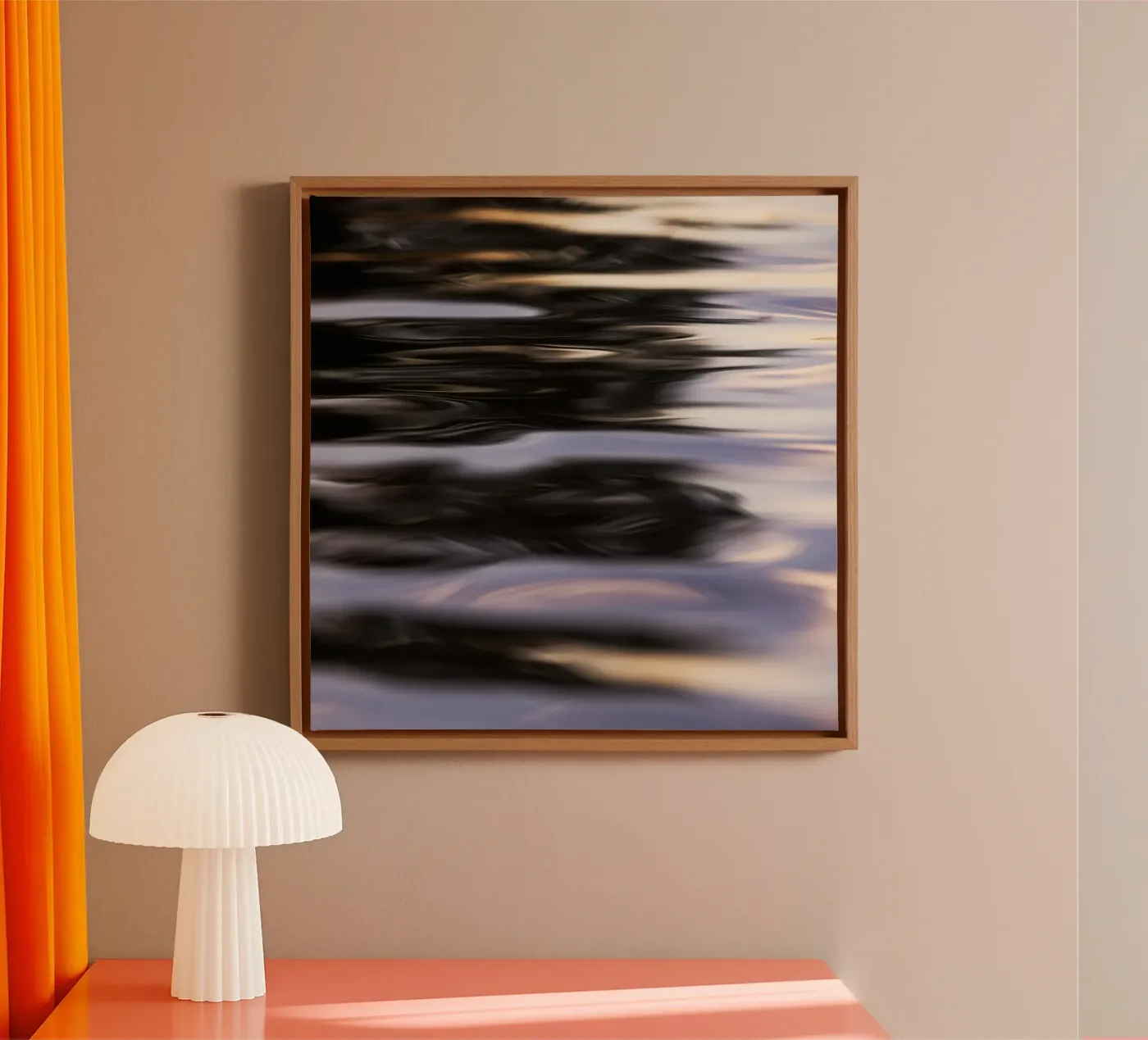 Sunset Reflections 2 tela da Mareike Böhmer Photography