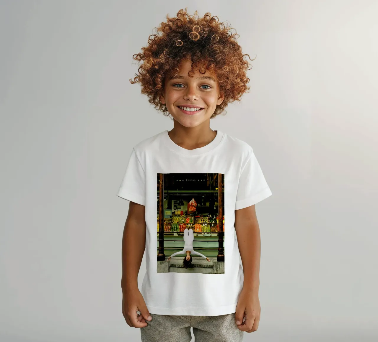 Madrid #11 kids t-shirt by The Urban Yoga
