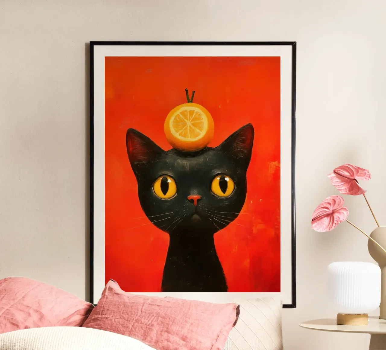 Gatto svizzero Guglielmo Tell Pop Art poster da Autofocus