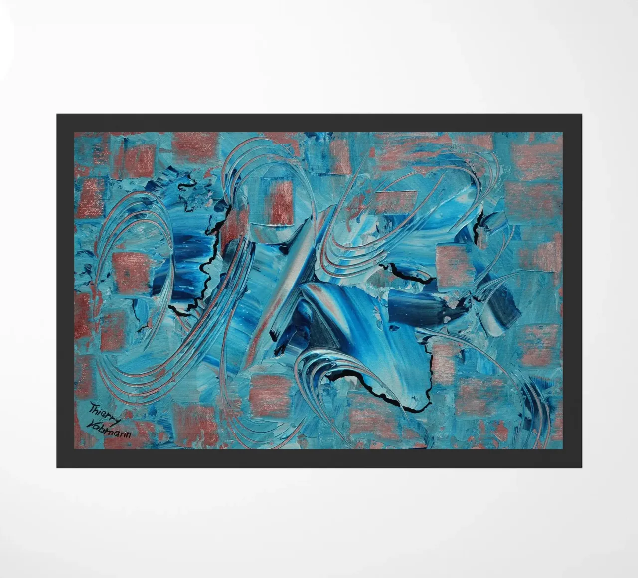 IDEAL GIFT 38 zerbino da Thierry Vobmann Abstract painting
