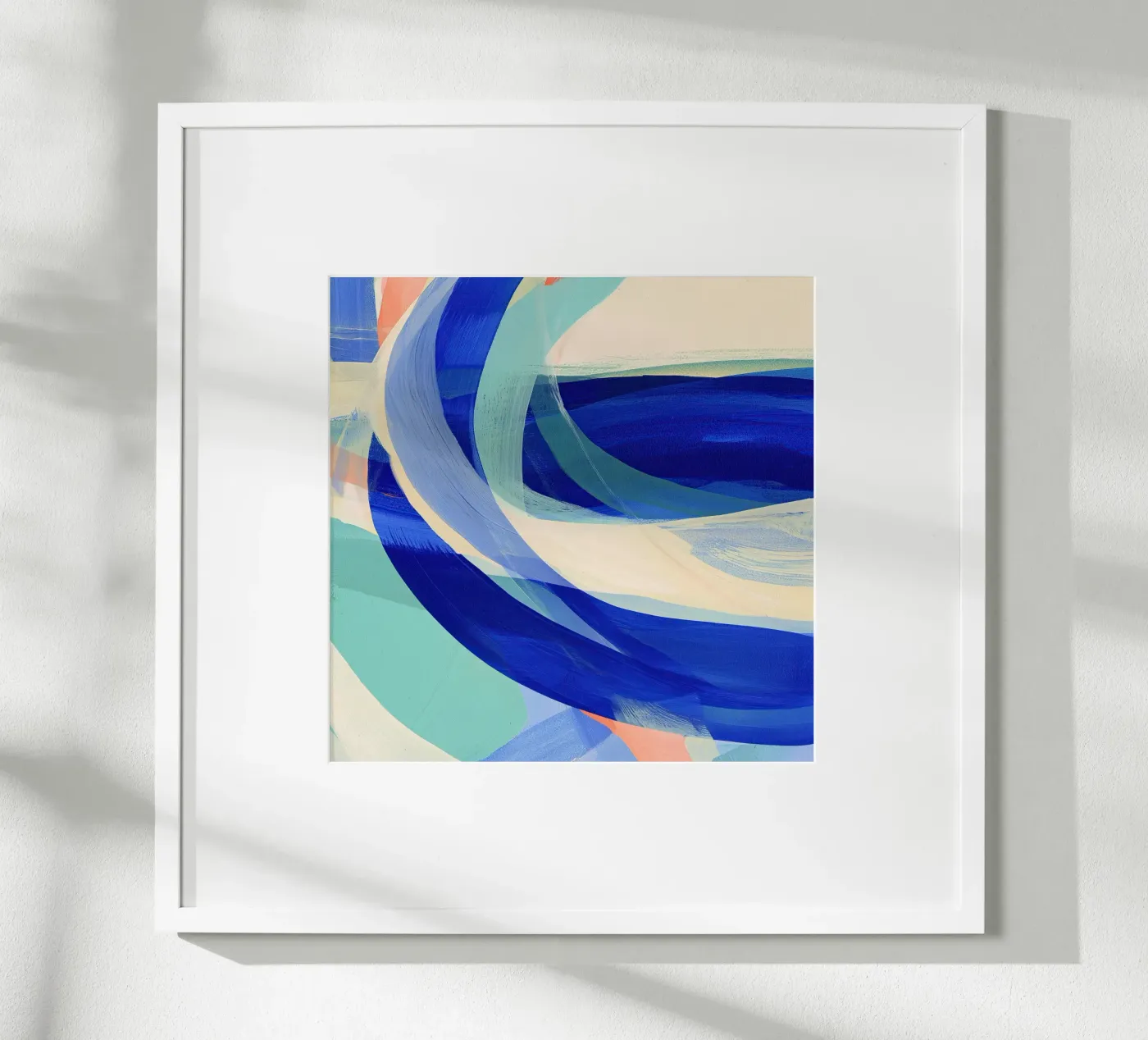 Abstract Ocean Waves poster by Calypso