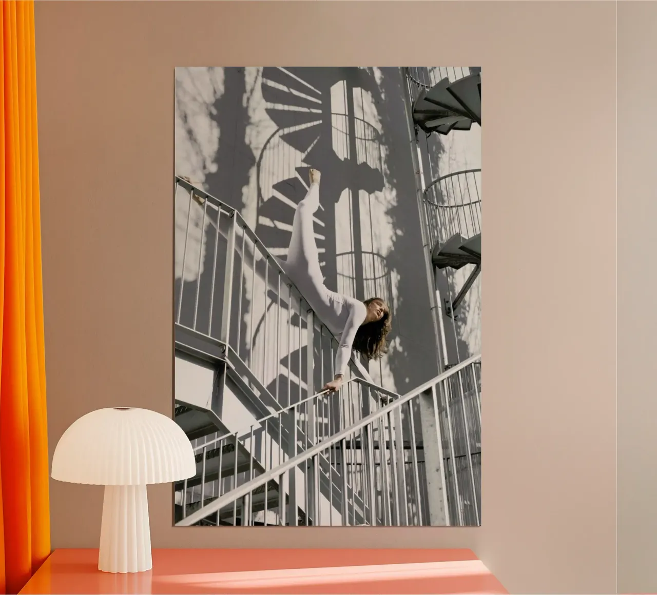 Paris #5 poster da The Urban Yoga