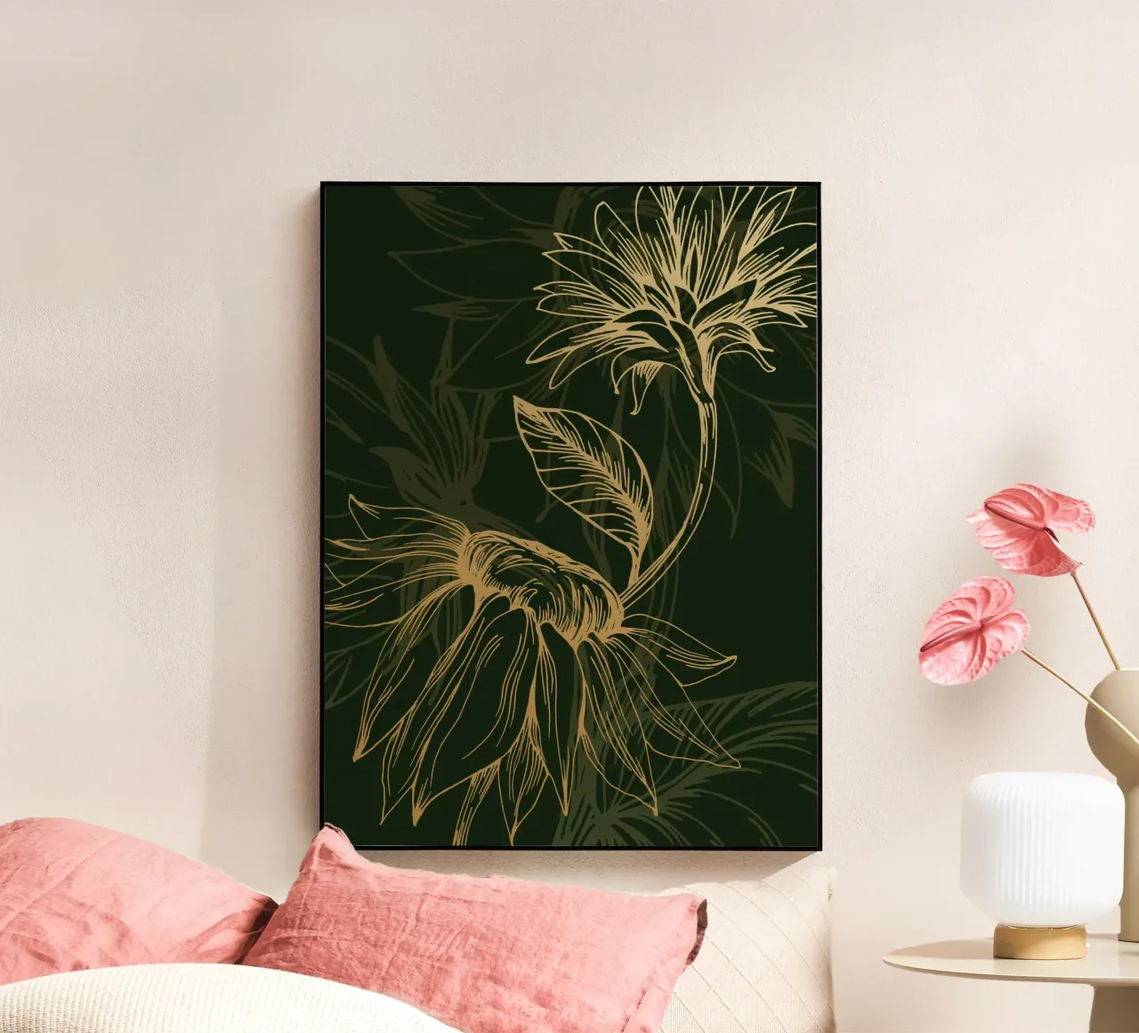 Sunflowers plexiglass da Artsy Bessy