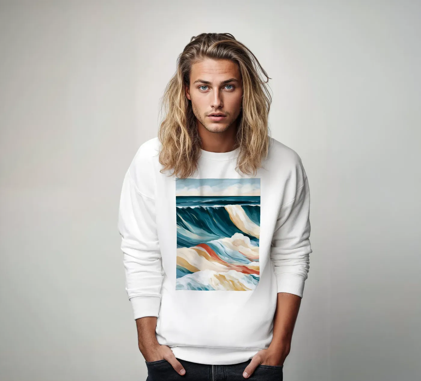 Dramatic Ocean Waves sweat de Calypso