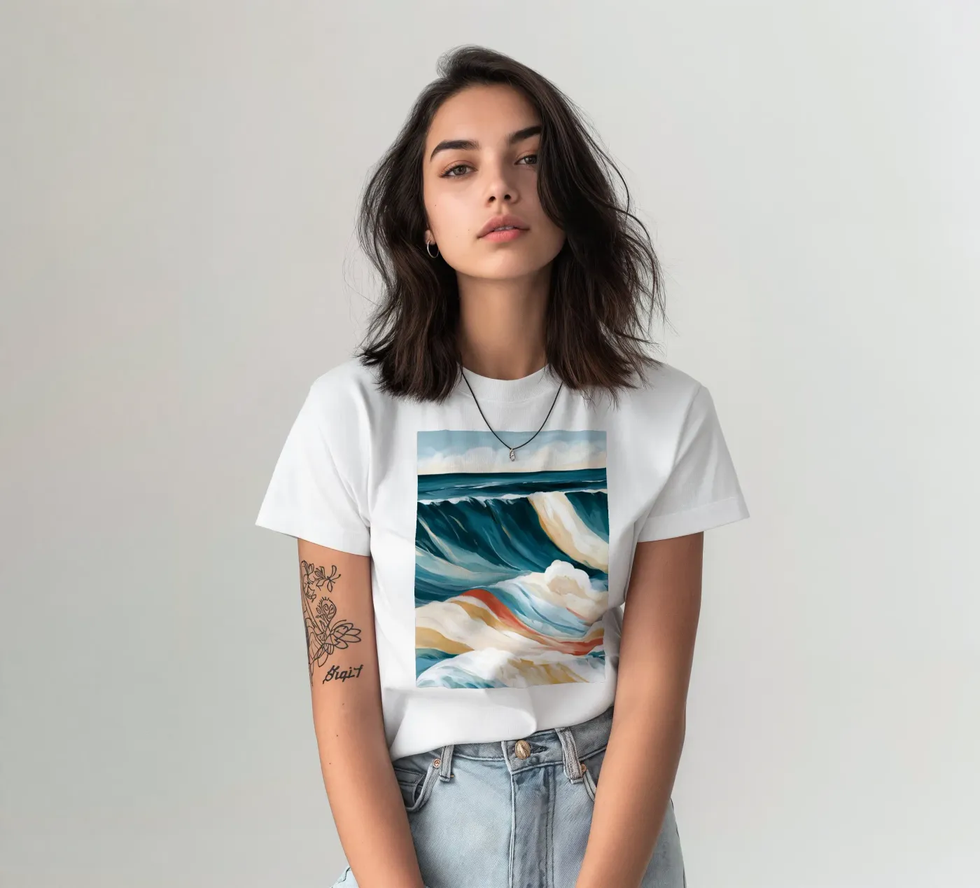 Dramatic Ocean Waves t-shirt da Calypso