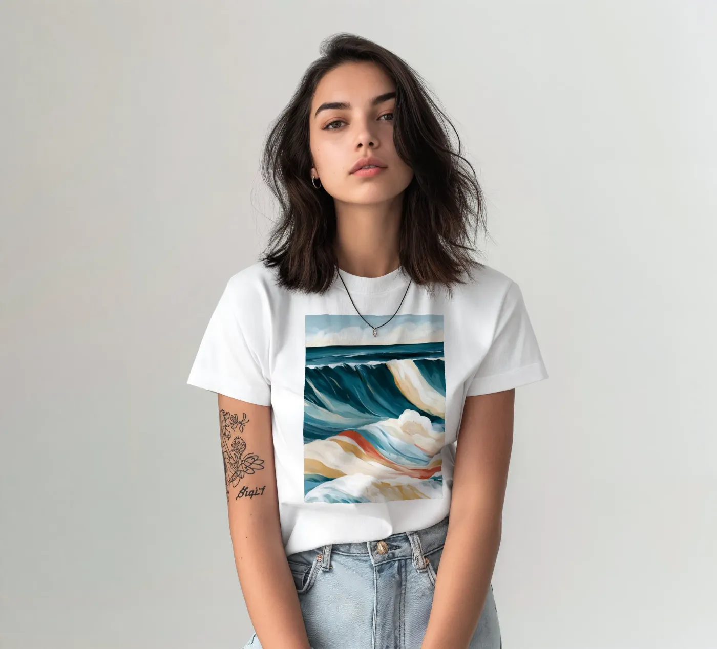 Dramatic Ocean Waves t-shirt da Calypso