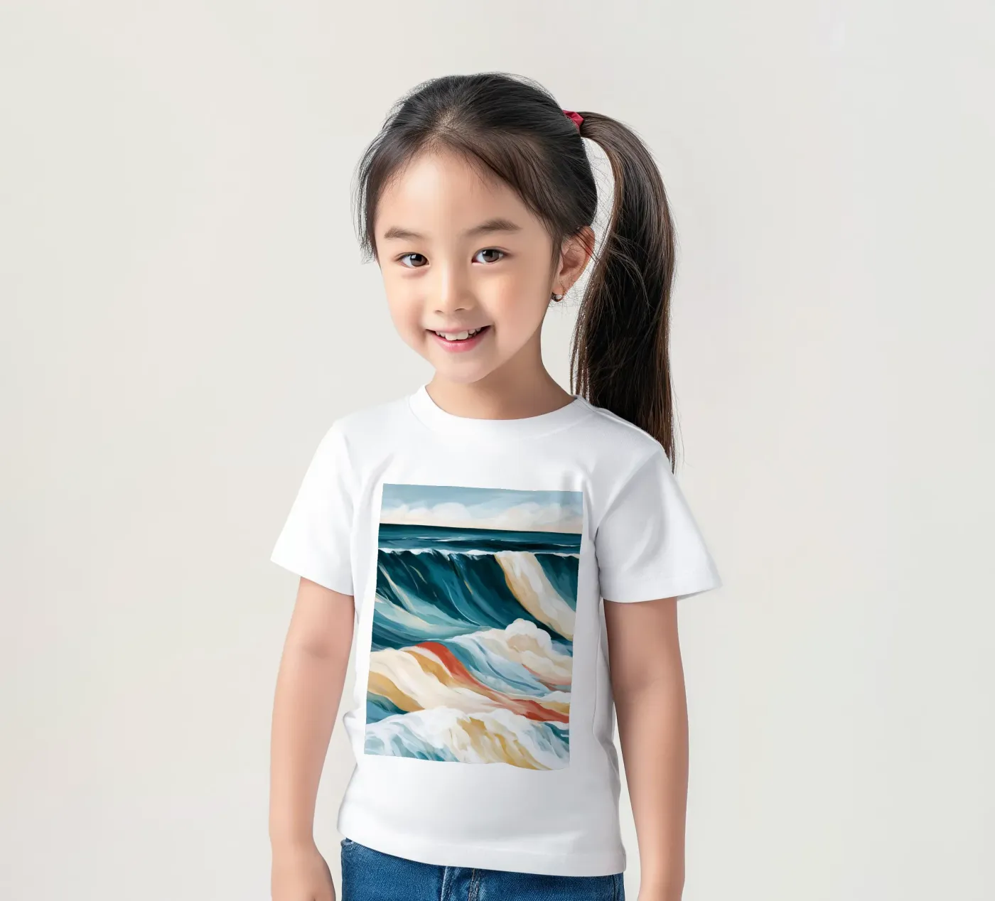 Dramatic Ocean Waves t-shirt bambini da Calypso