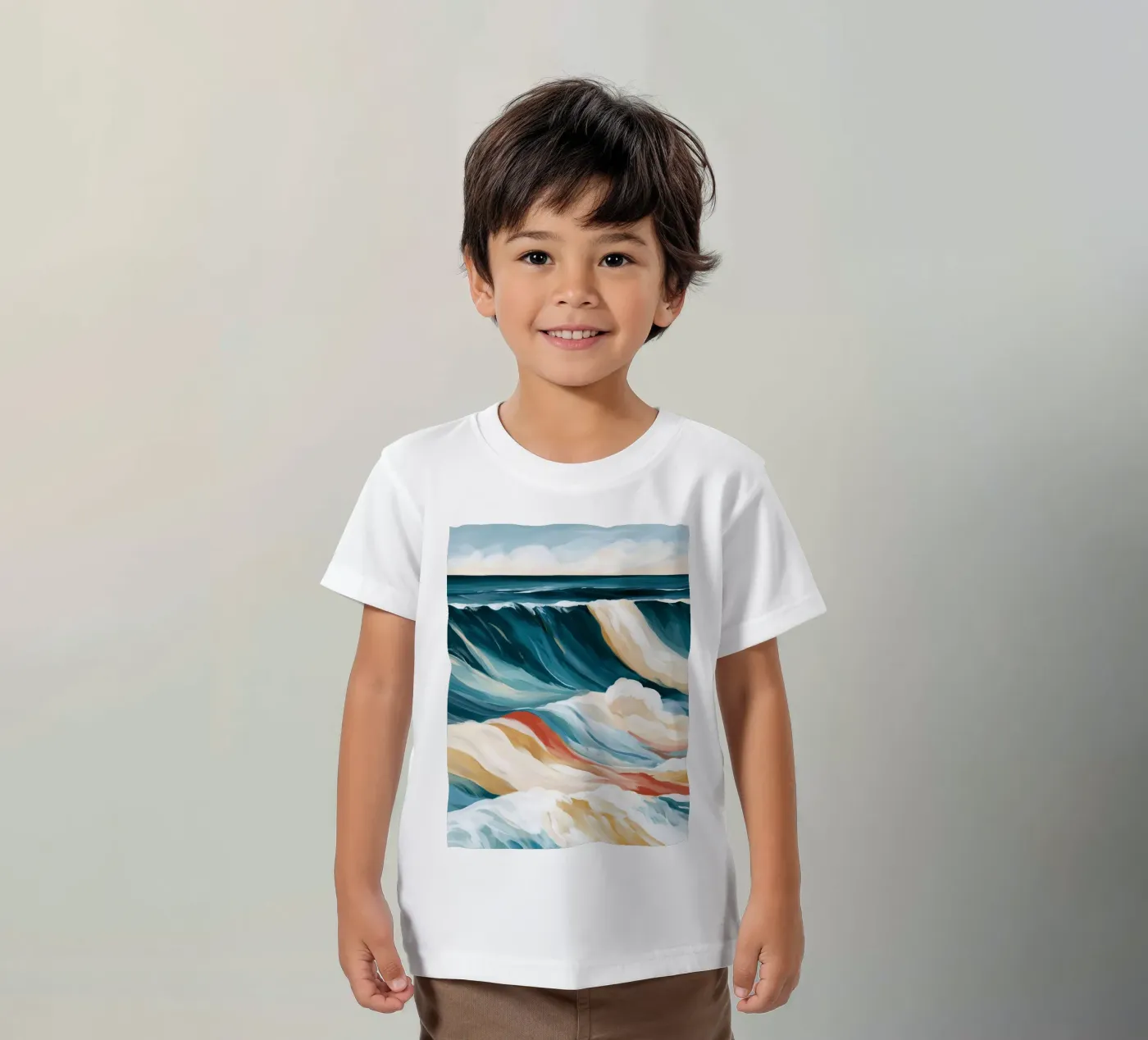 Dramatic Ocean Waves t-shirt bambini da Calypso