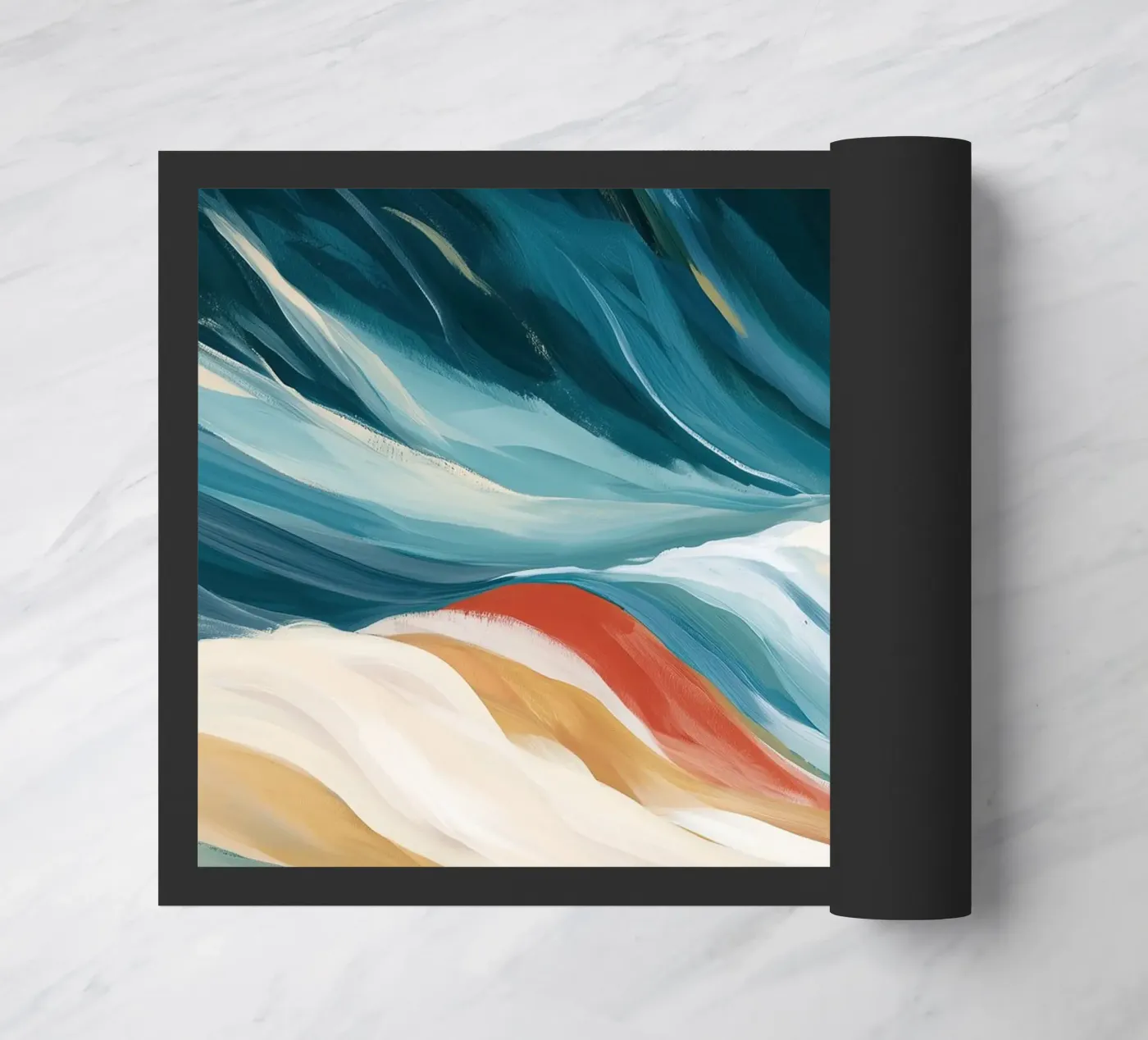 Dramatic Ocean Waves paillasson de Calypso