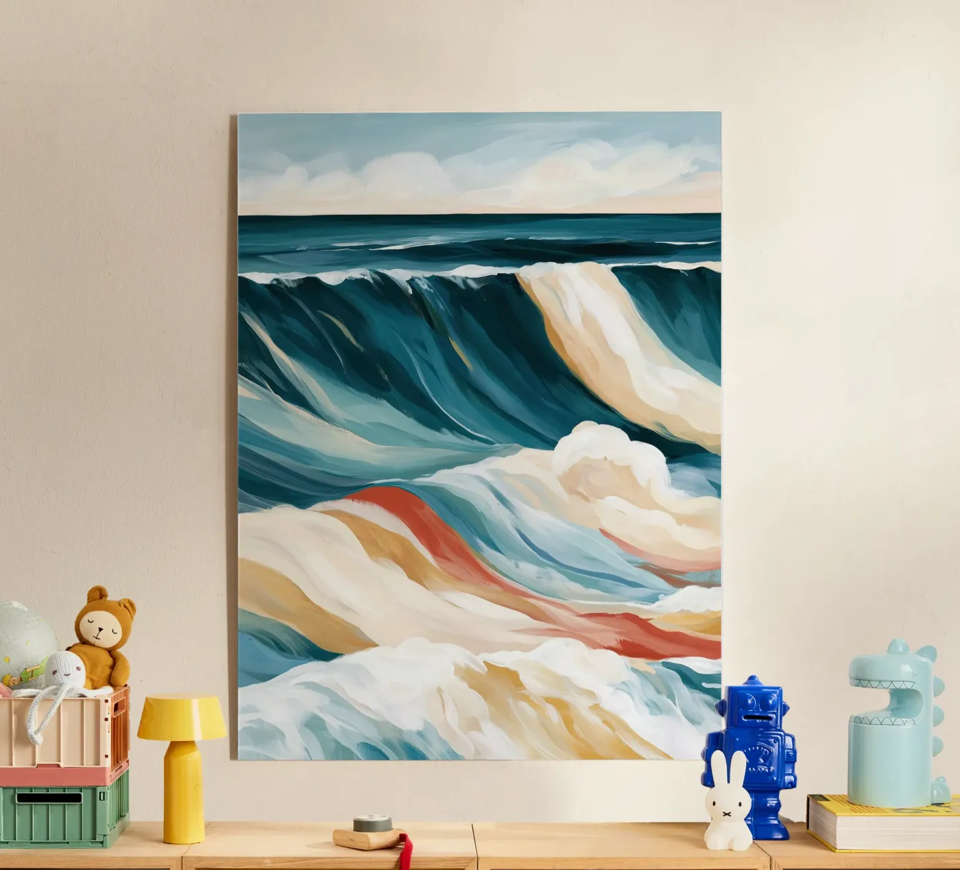 Dramatic Ocean Waves plexiglas de Calypso