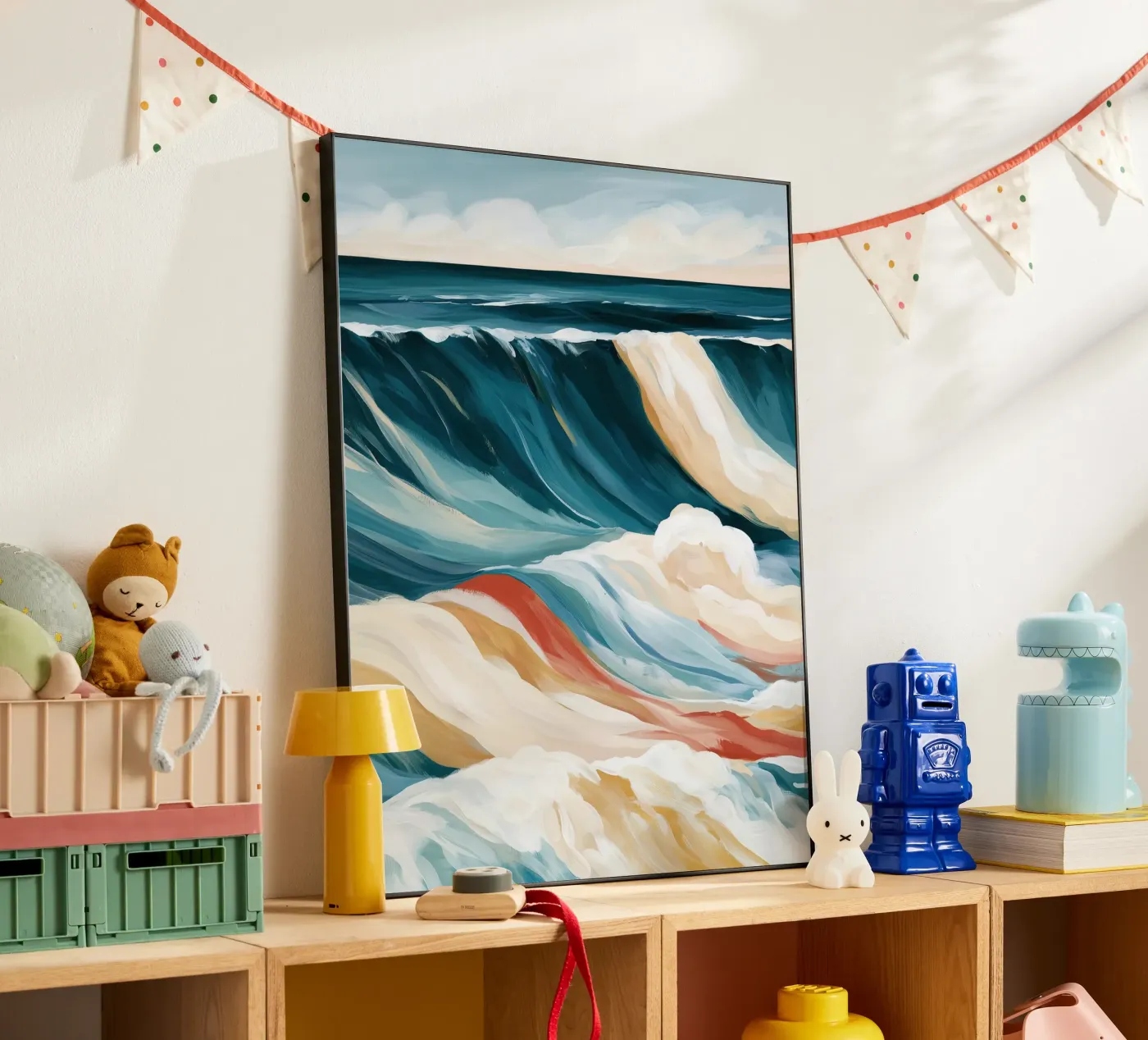 Dramatic Ocean Waves Forex-Platte von Calypso