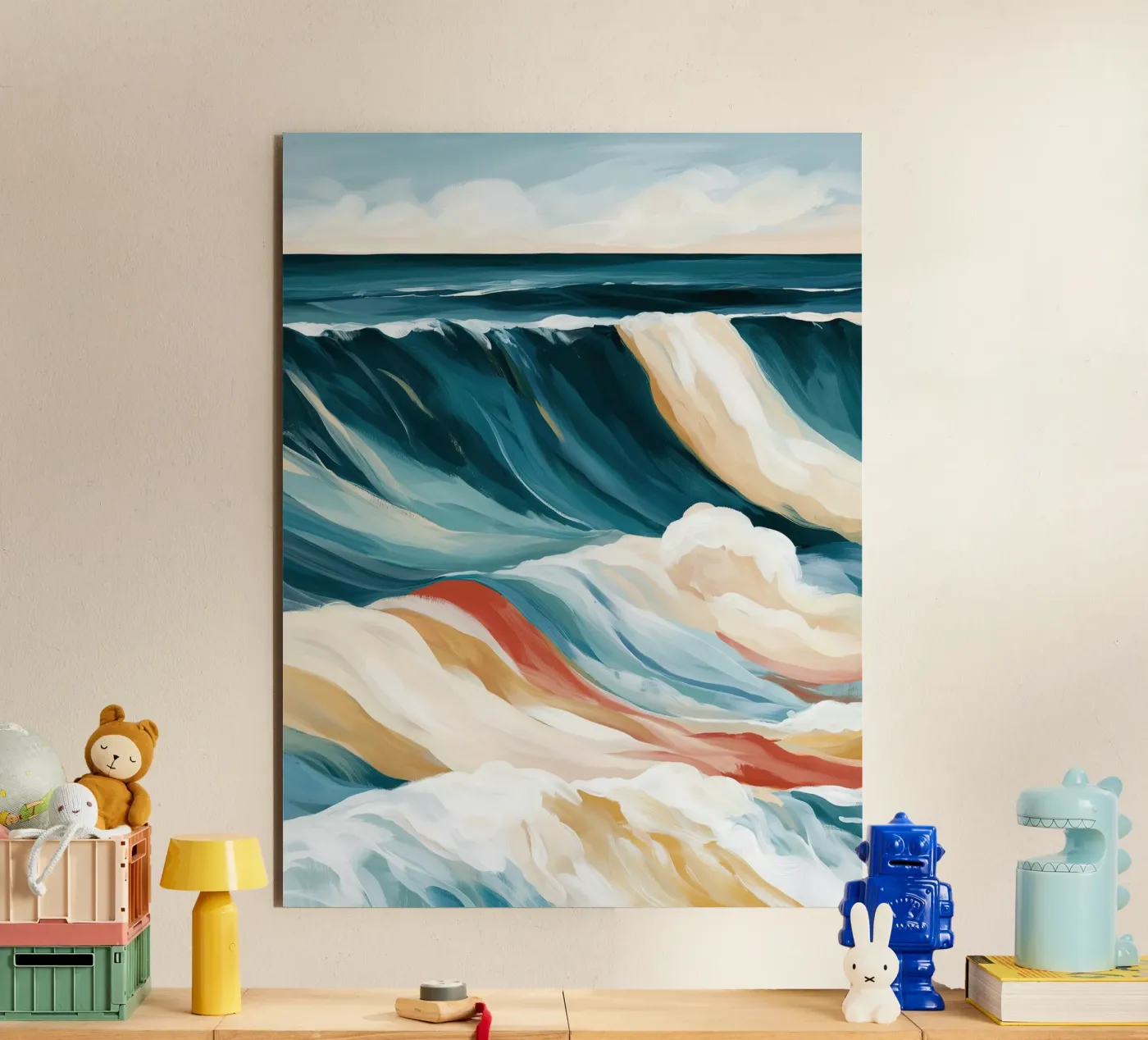 Dramatic Ocean Waves Forex-Platte von Calypso