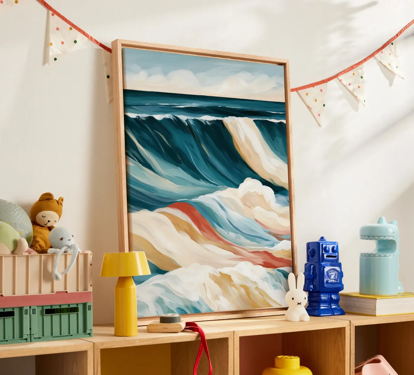 Dramatic Ocean Waves toile de Calypso