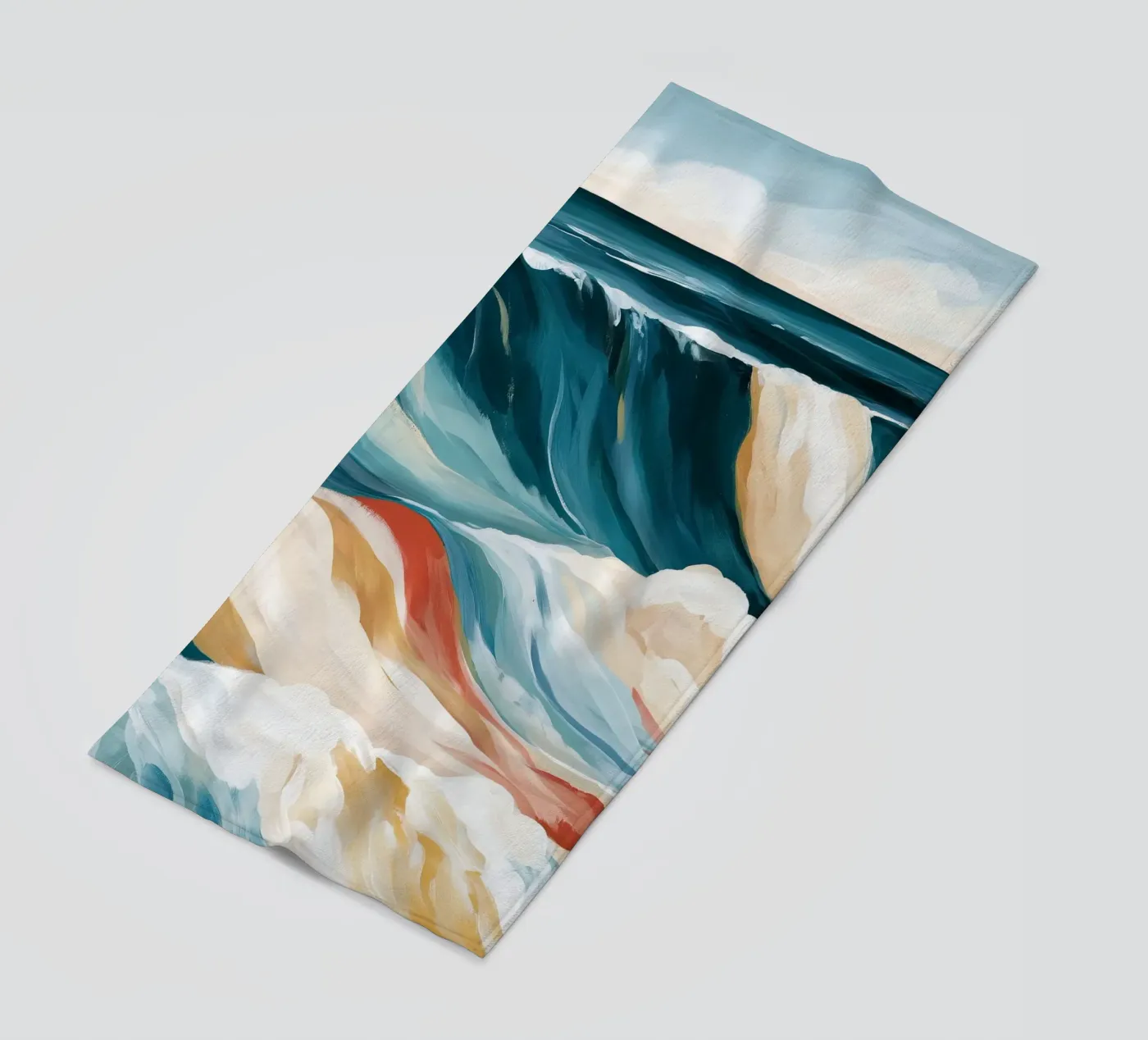 Dramatic Ocean Waves strandhanddoek van Calypso