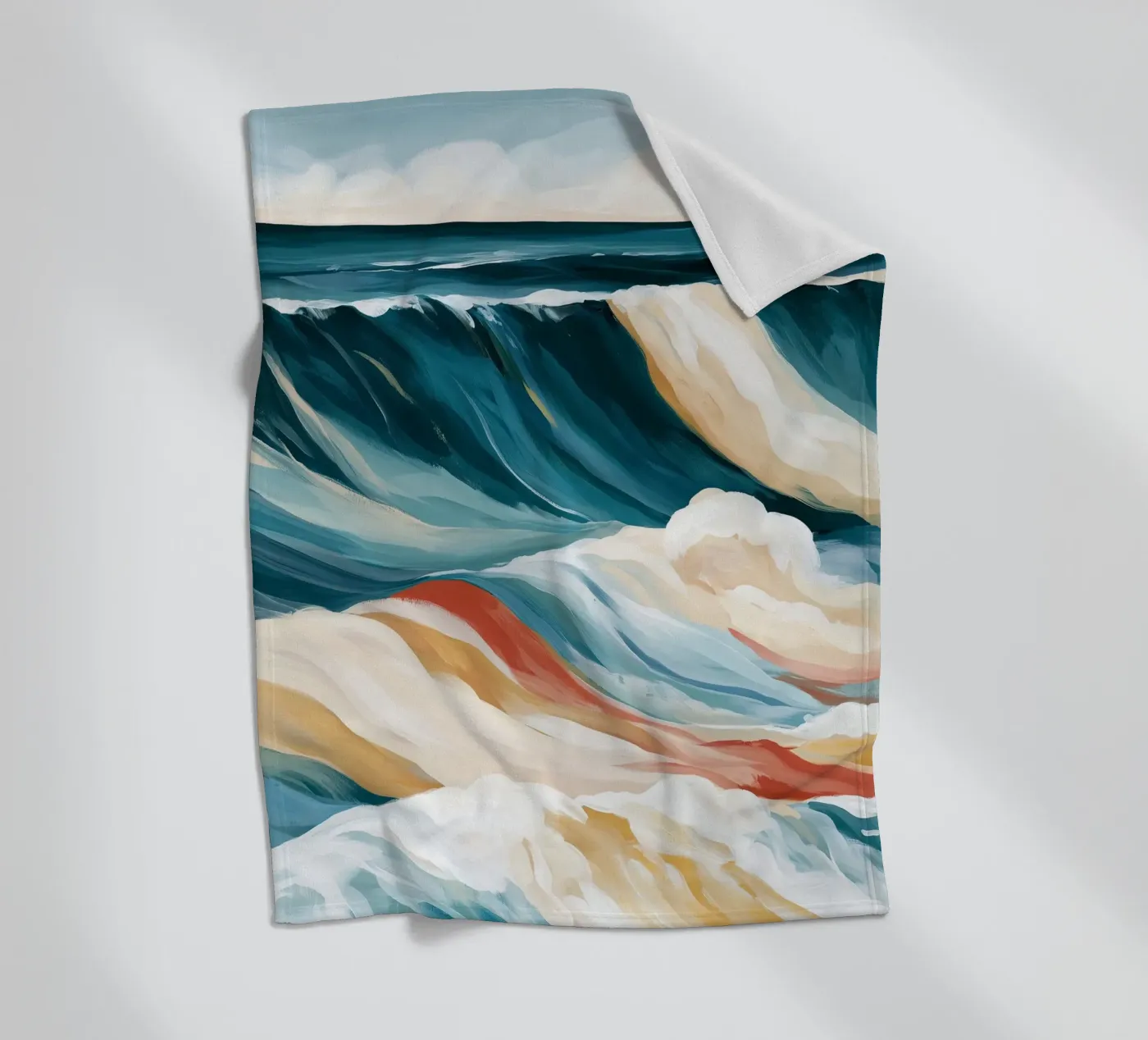 Dramatic Ocean Waves coperta in pile da Calypso