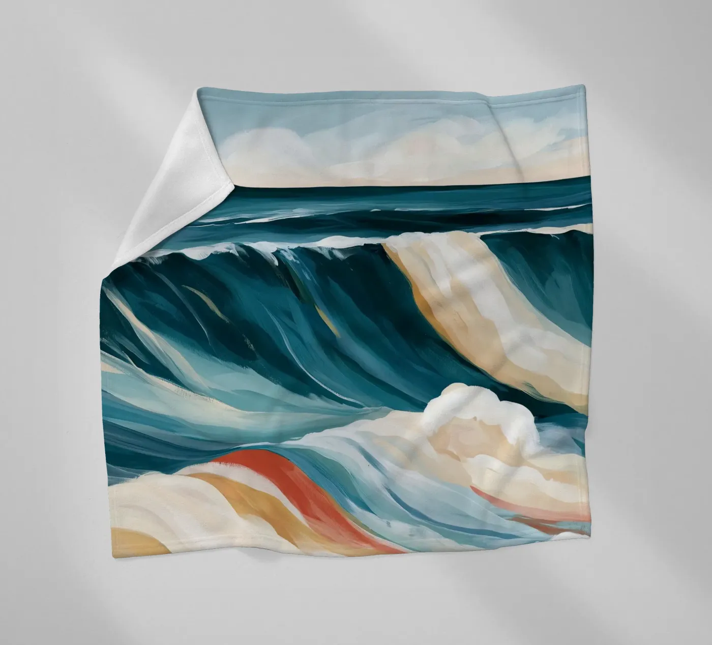 Dramatic Ocean Waves coperta in pile da Calypso