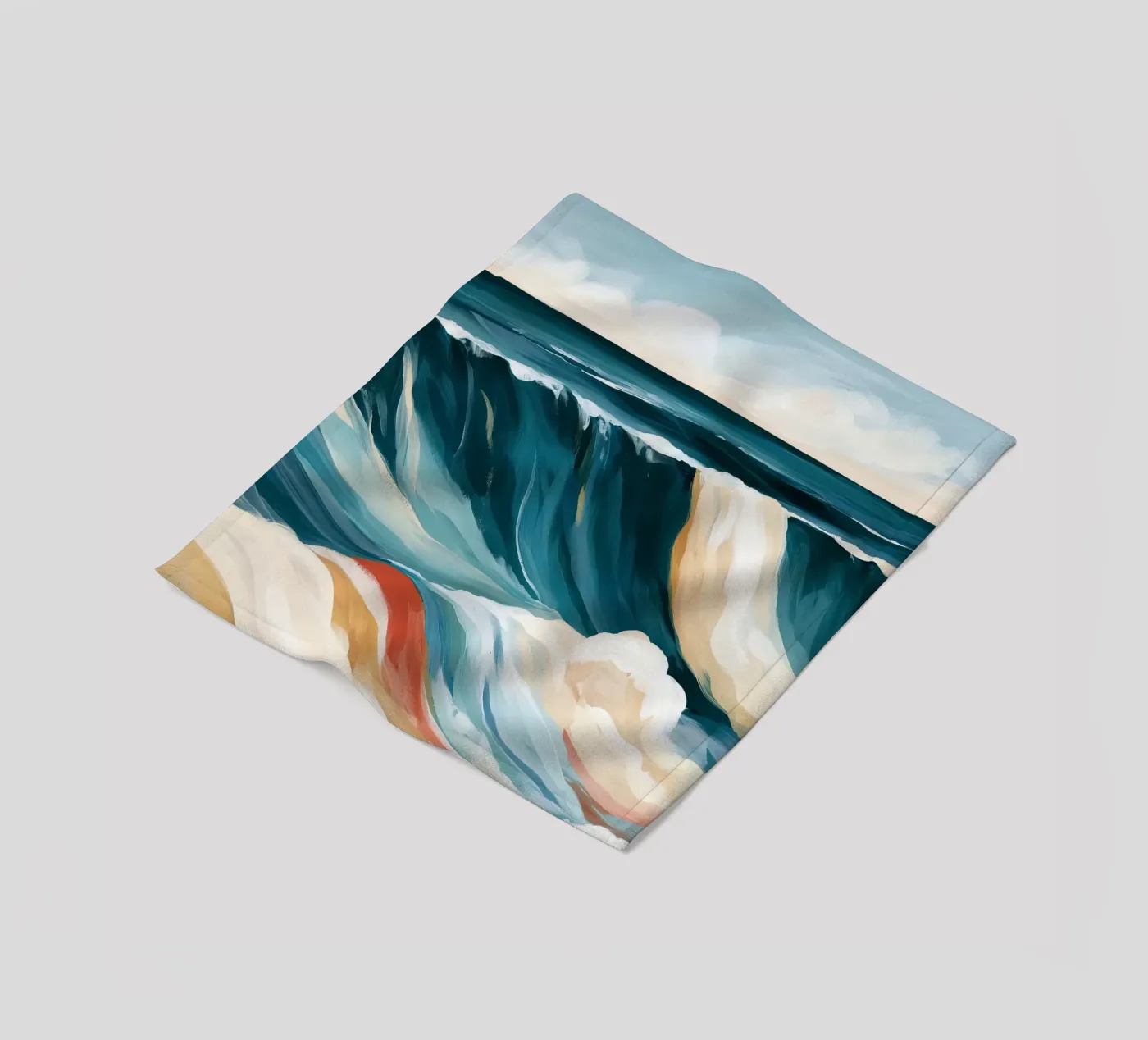 Dramatic Ocean Waves coperta in pile da Calypso