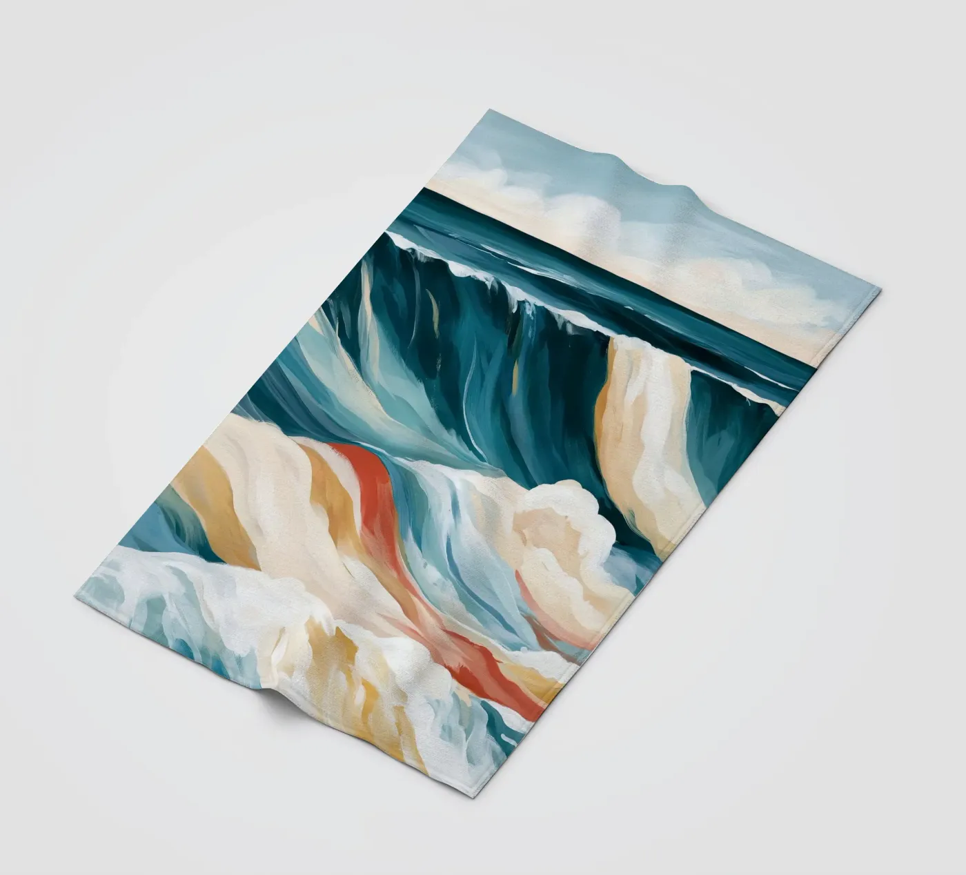 Dramatic Ocean Waves coperta in pile da Calypso