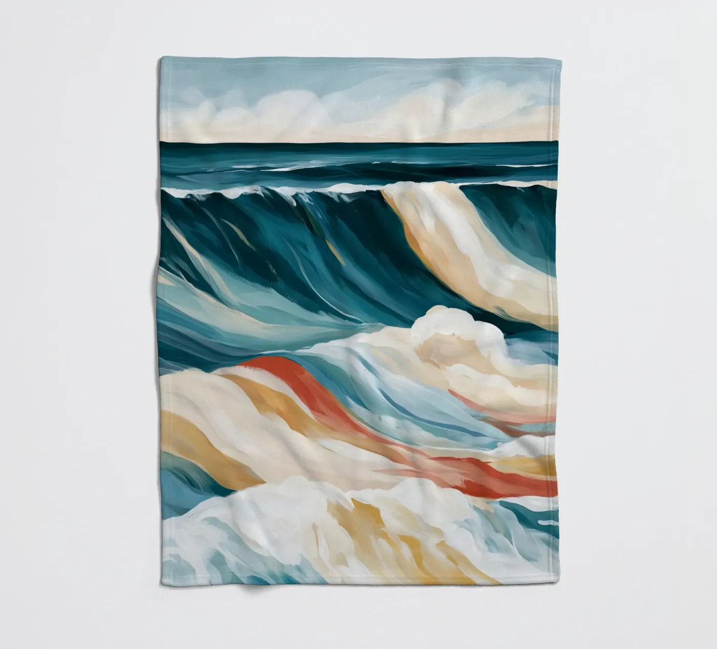 Dramatic Ocean Waves coperta in pile da Calypso
