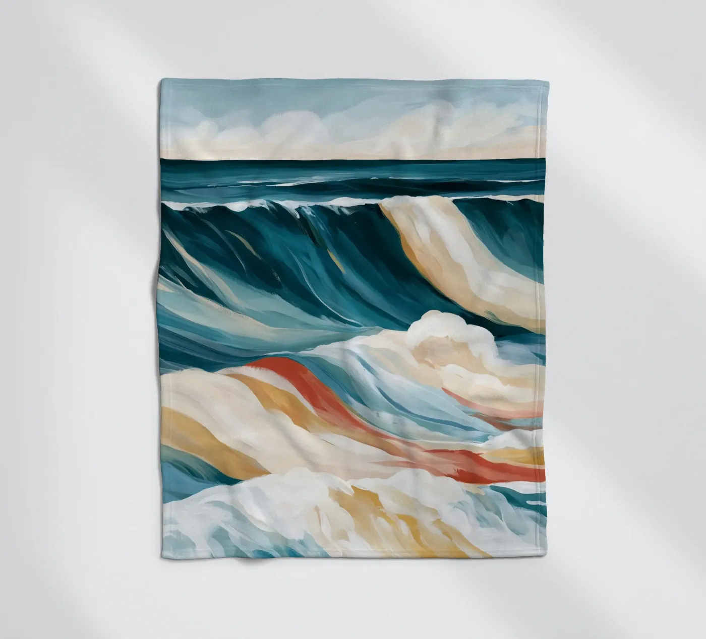 Dramatic Ocean Waves coperta in pile da Calypso