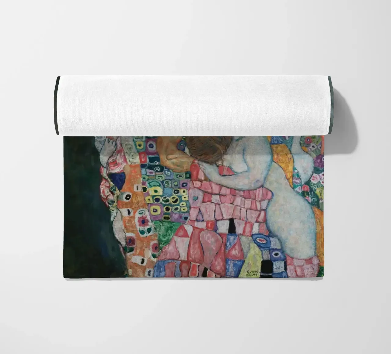 Gustav Klimt - La morte e la vita telo mare da William Store