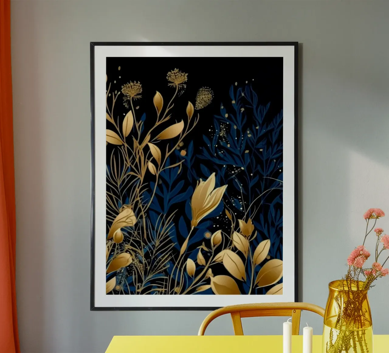 Fireflies poster da Artsy Bessy