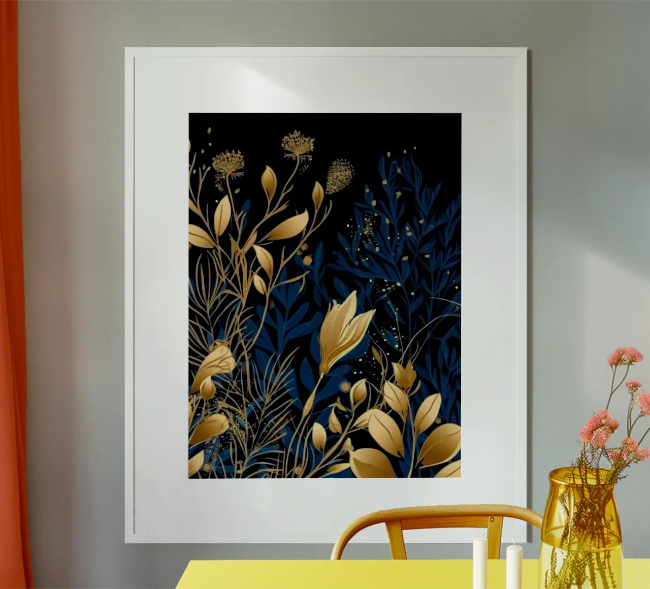 Fireflies poster da Artsy Bessy