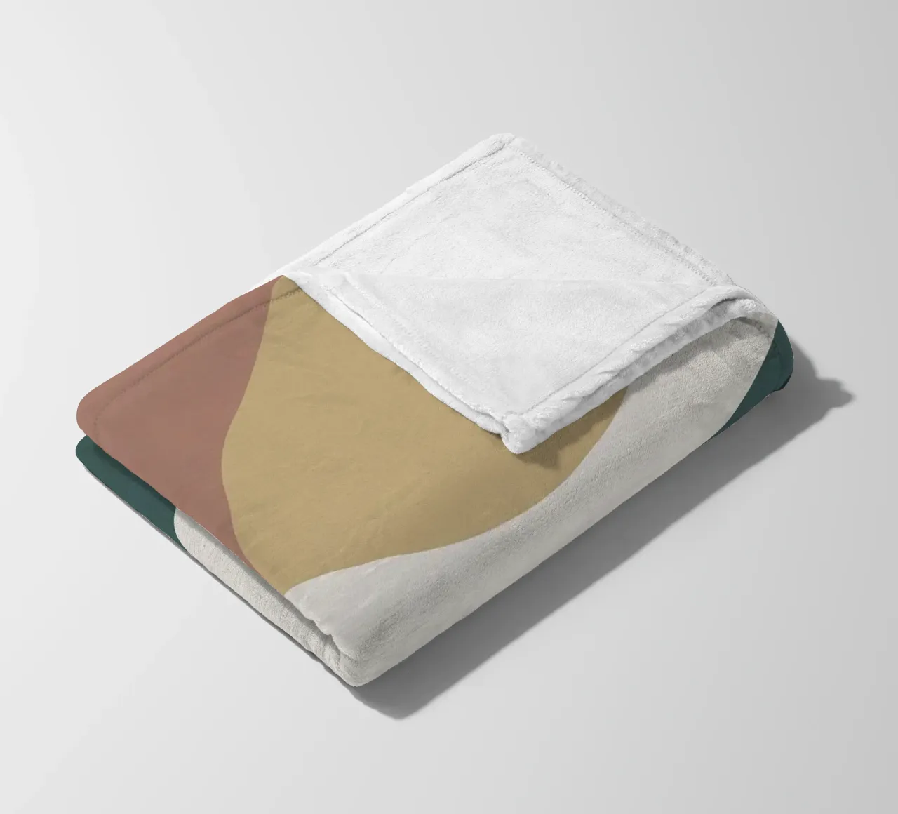 Superfici dai colori astratti - forme organiche per ambienti moderni coperta in pile da Whole©