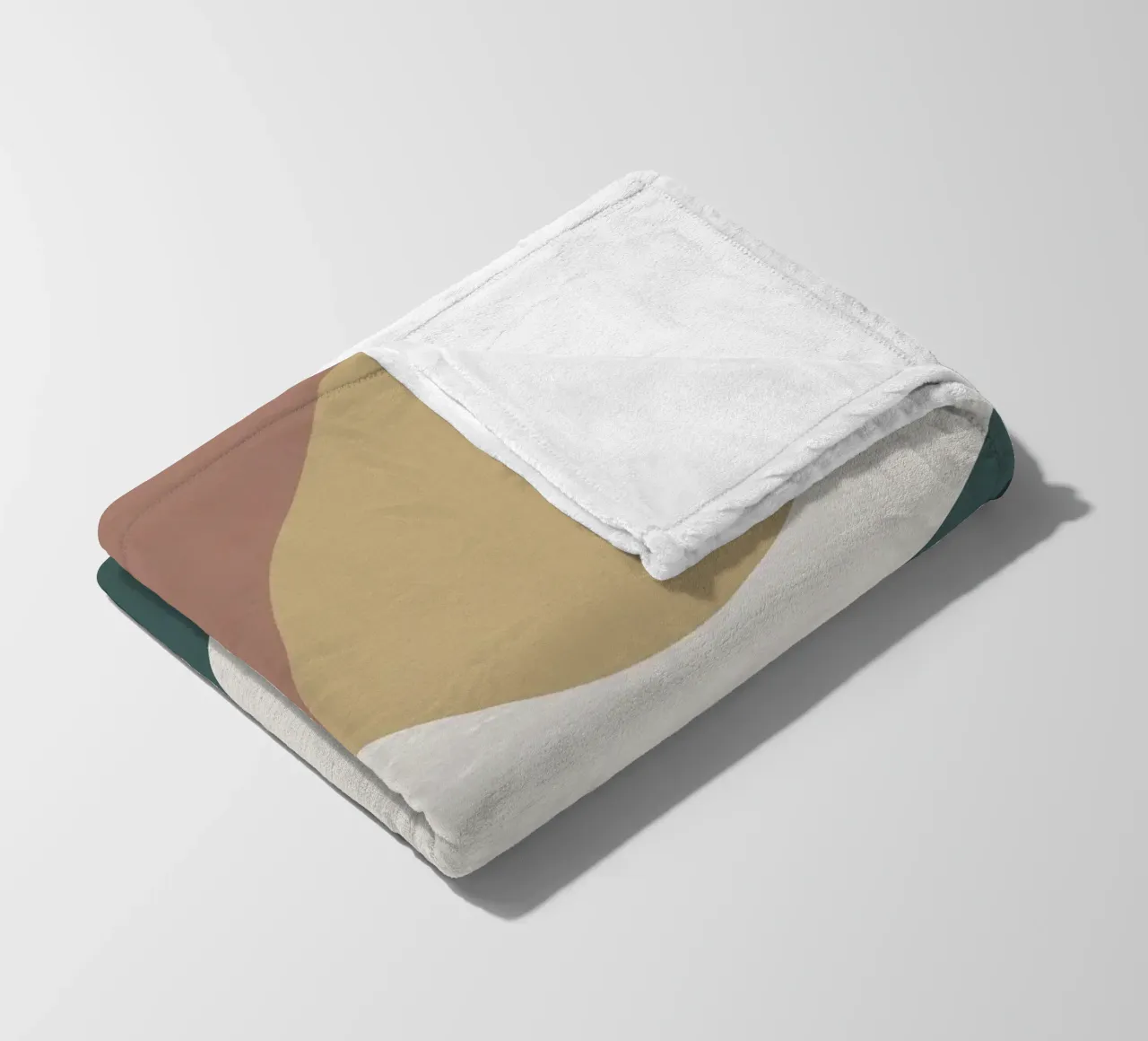 Superfici dai colori astratti - forme organiche per ambienti moderni coperta in pile da Whole©