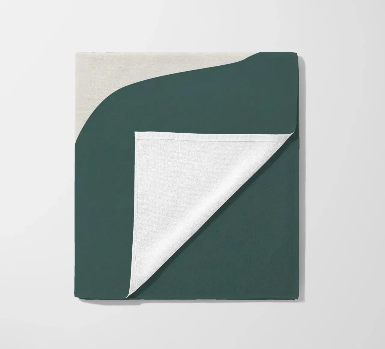 Superfici dai colori astratti - forme organiche per ambienti moderni telo mare da Whole©