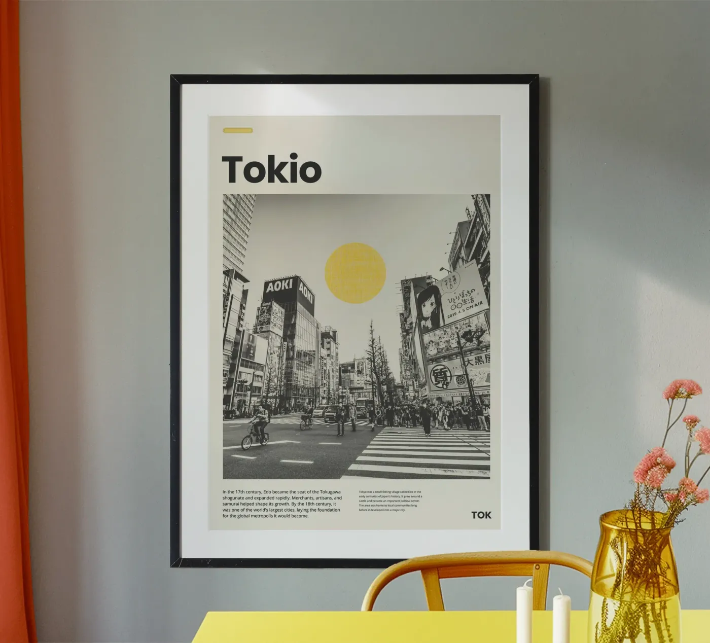 Tokio poster by PurePeachArt
