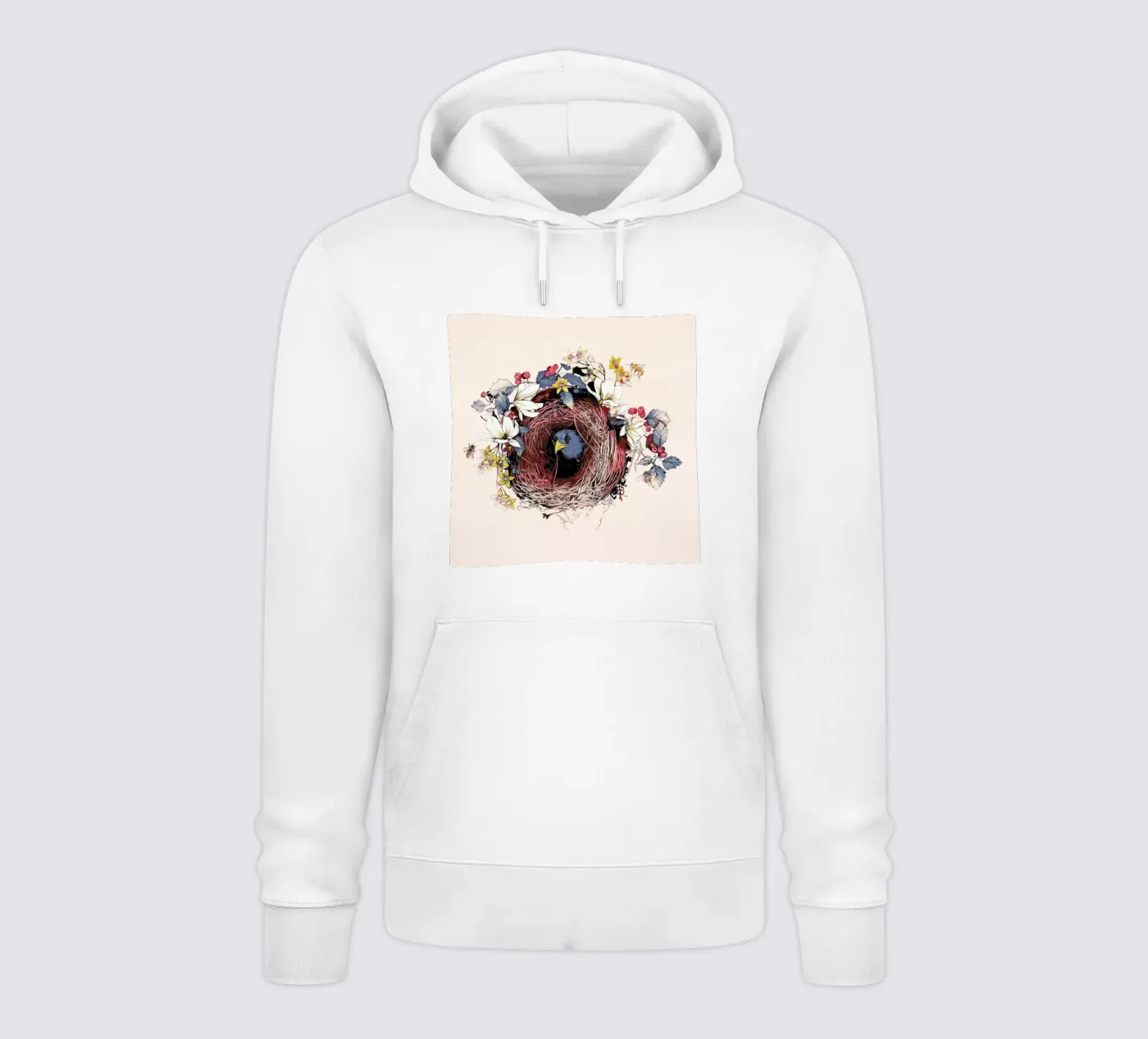 Nesting hoodie by La Scarlatte