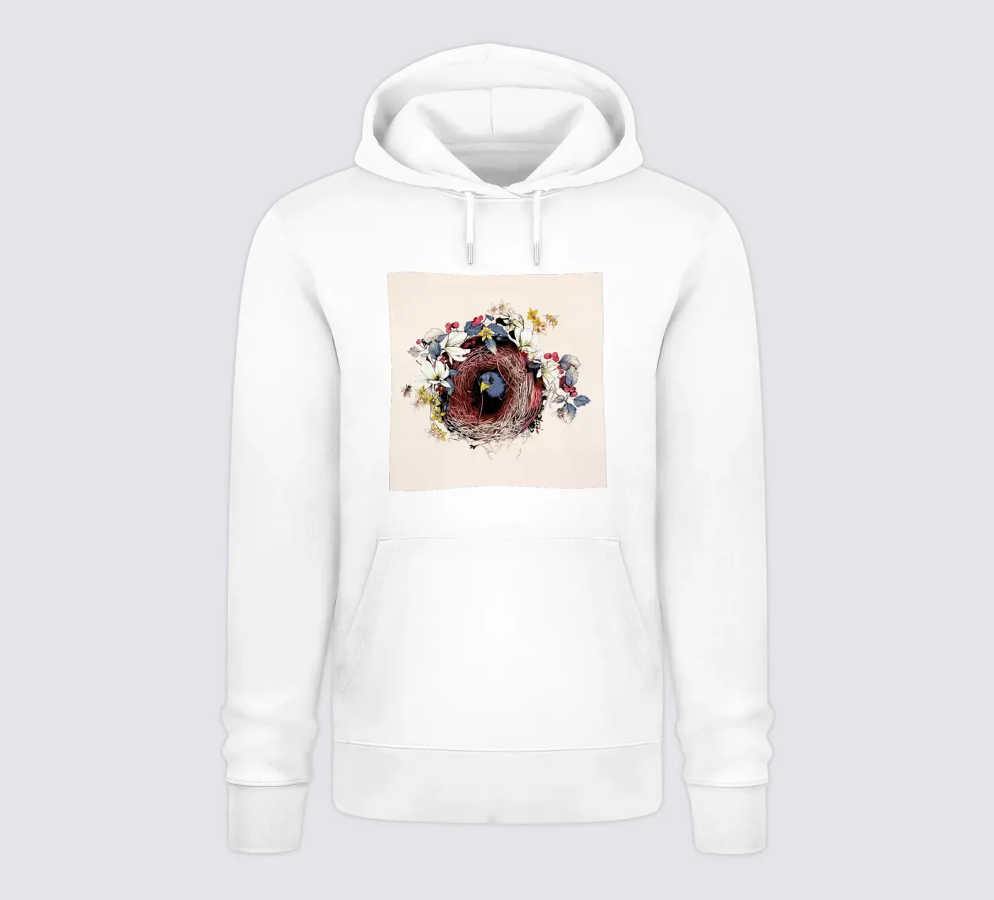 Nesting hoodie by La Scarlatte
