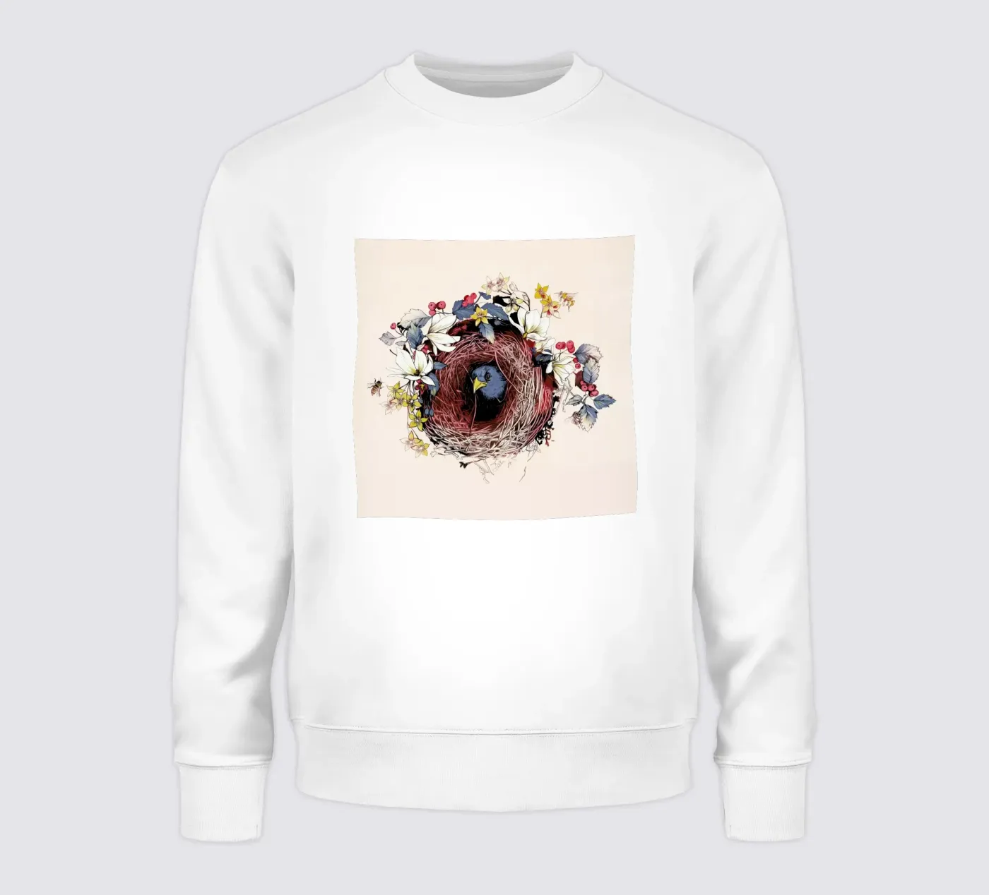 Nesting sweatshirt by La Scarlatte
