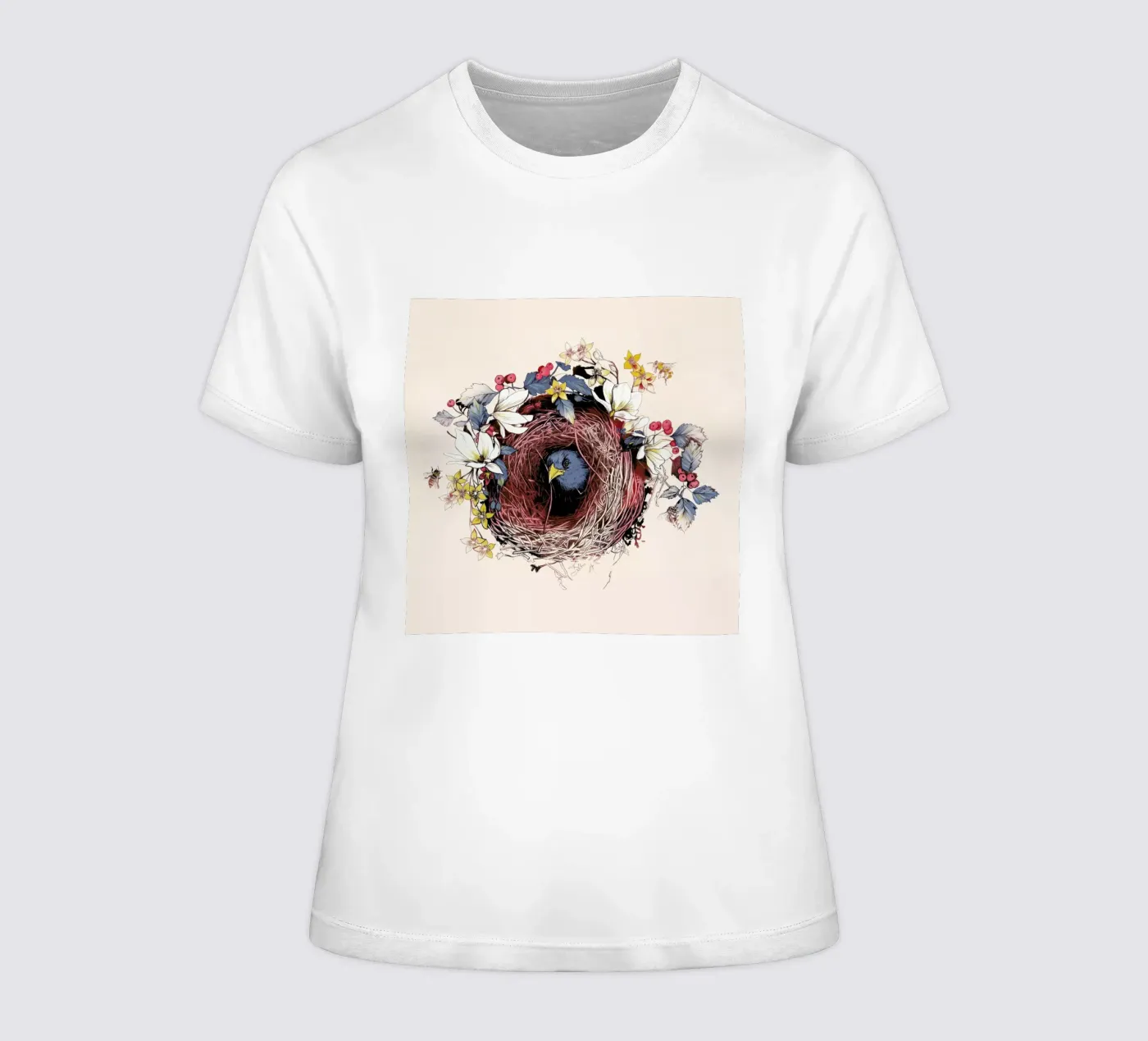 Nesting t-shirt da donna da La Scarlatte